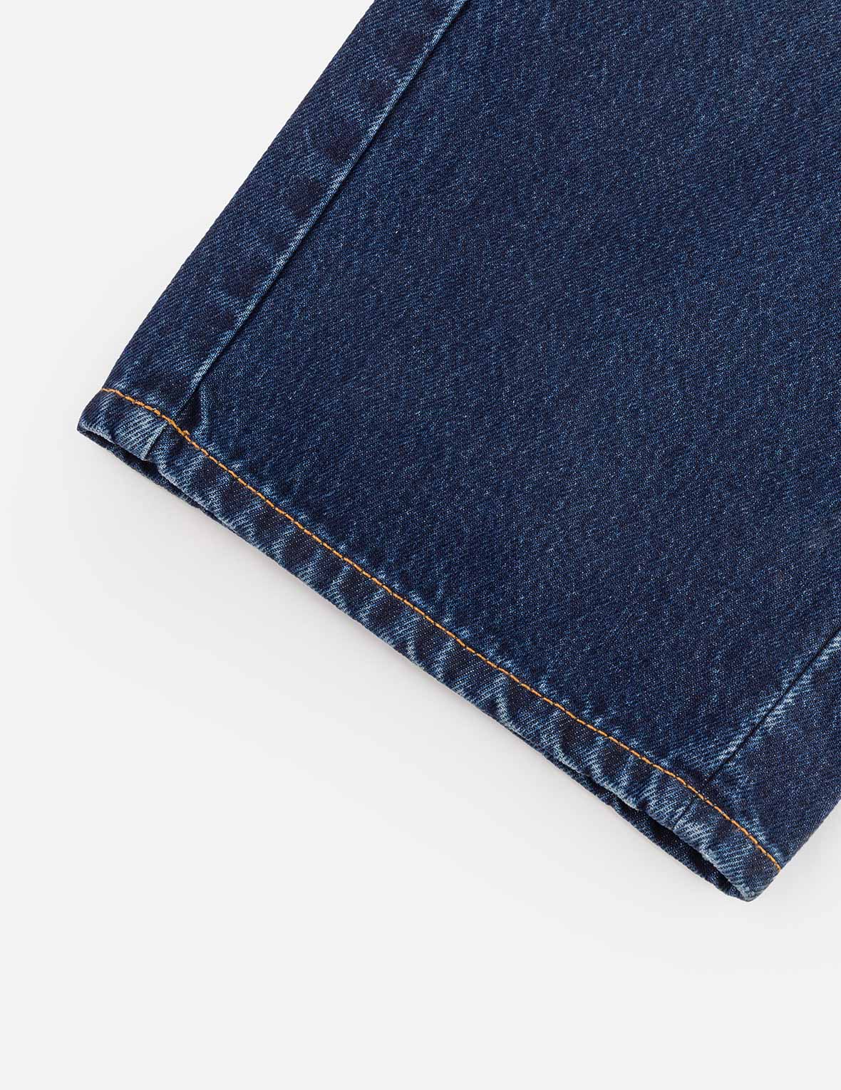 Hand-Drawn Seagull Print 3D Fit Jeans