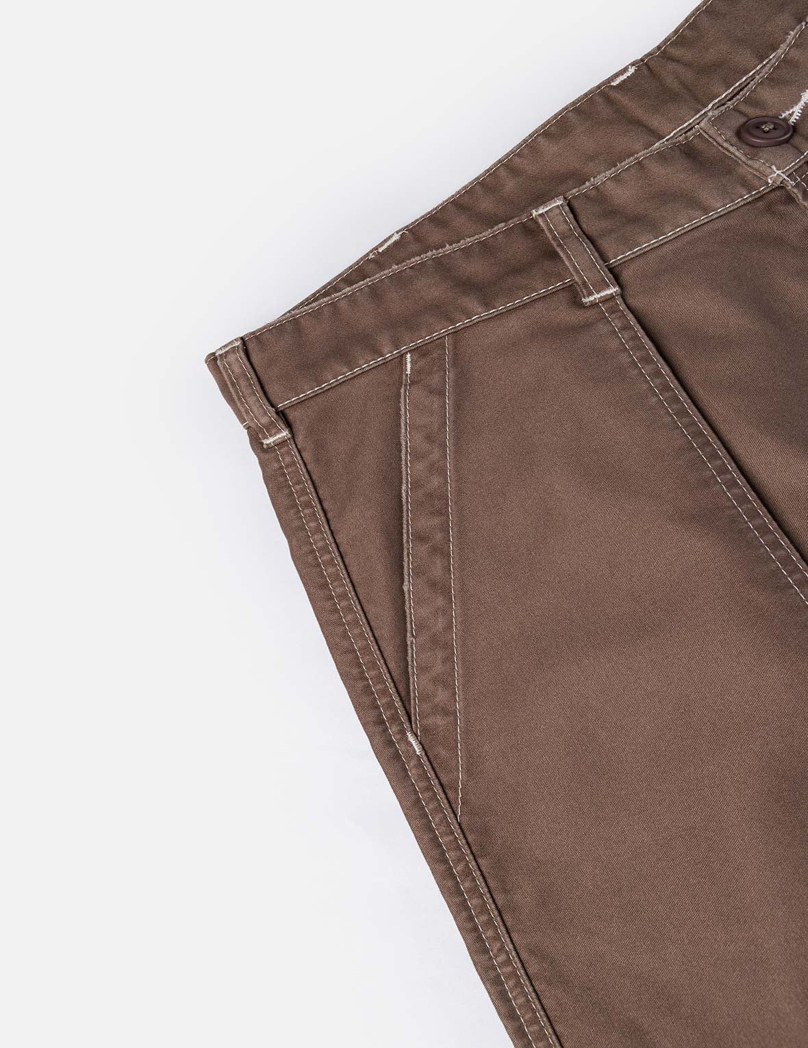 Hand-Painted Seagull Print Relax Fit Flight Pants