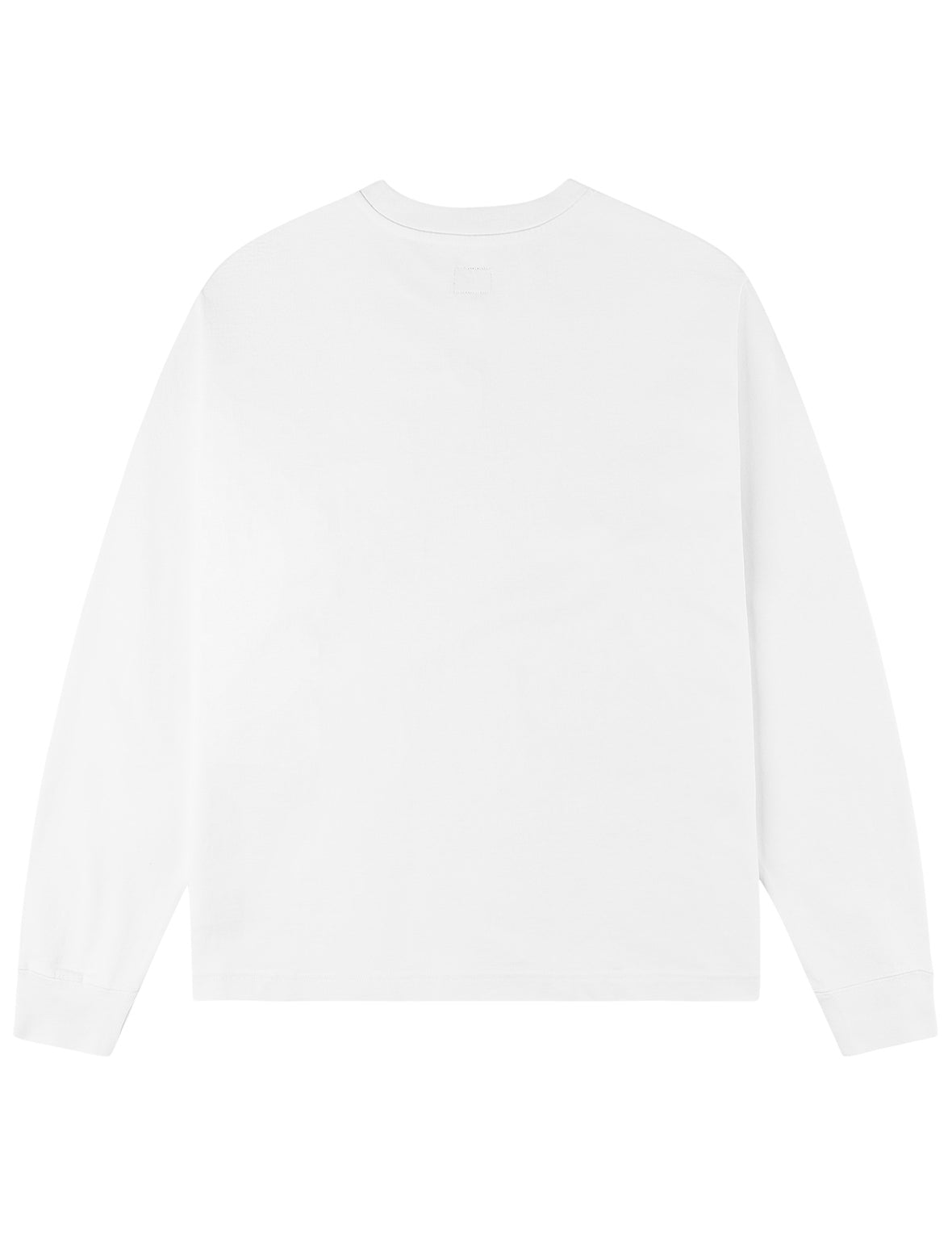 Seagull Embroidery Pocket Relax Fit Long-sleeve T-shirt