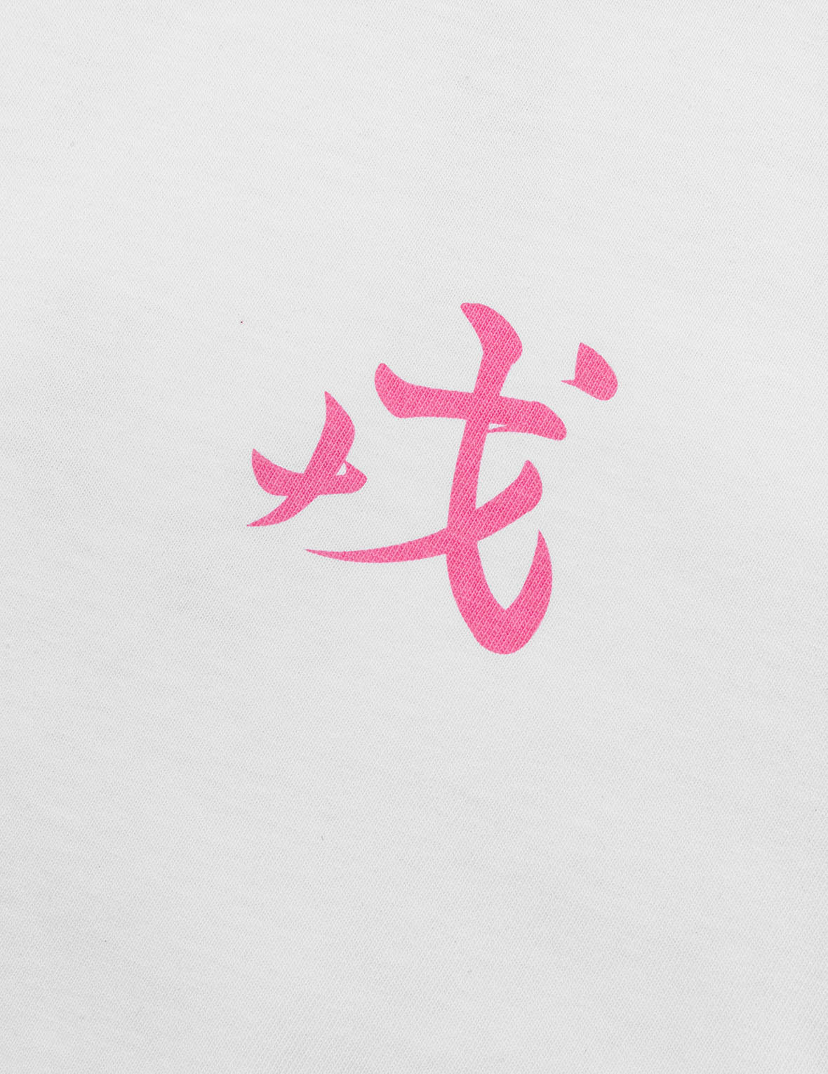 Seagull and "Ebisu" Print Relax Fit T-Shirt