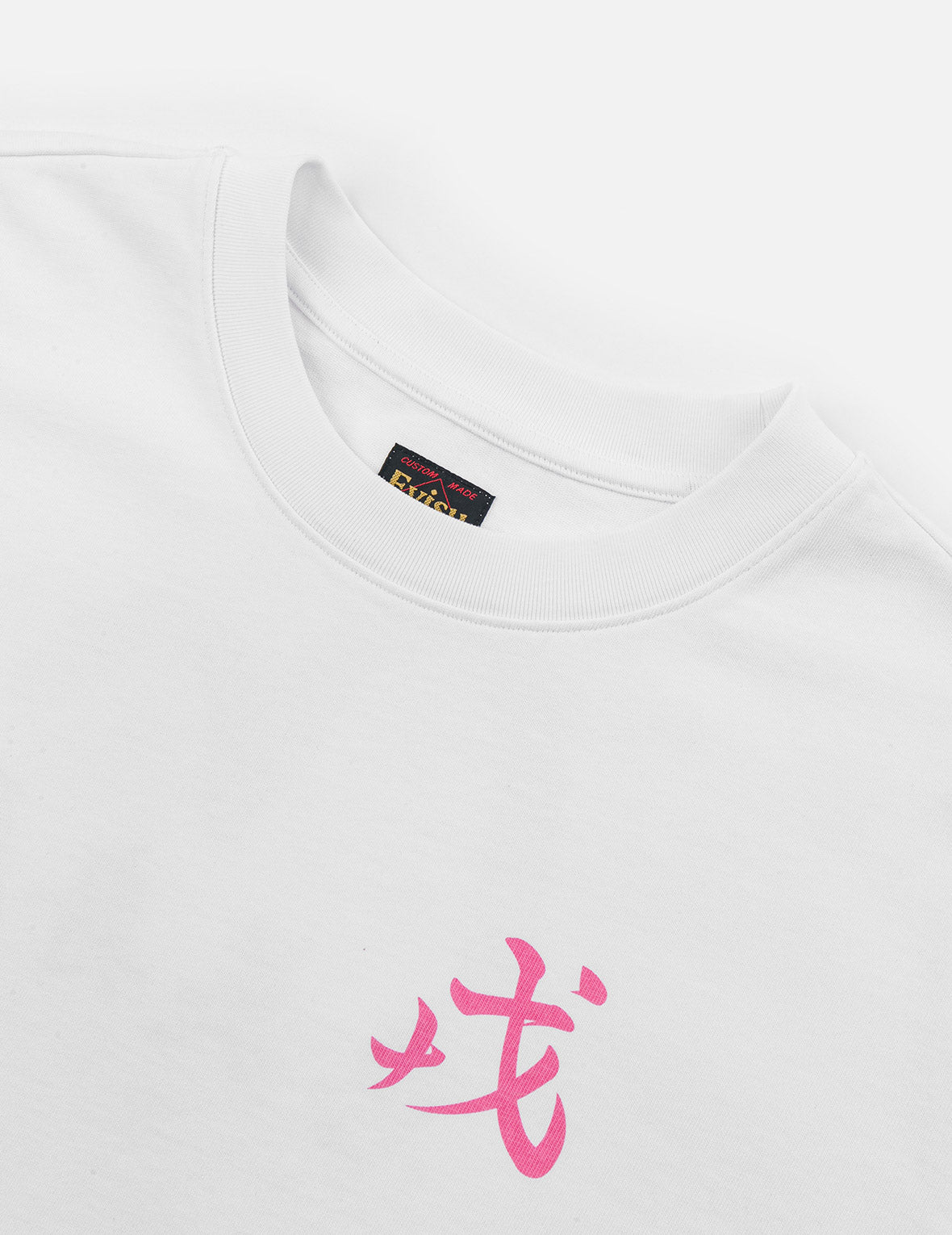 Seagull and "Ebisu" Print Relax Fit T-Shirt