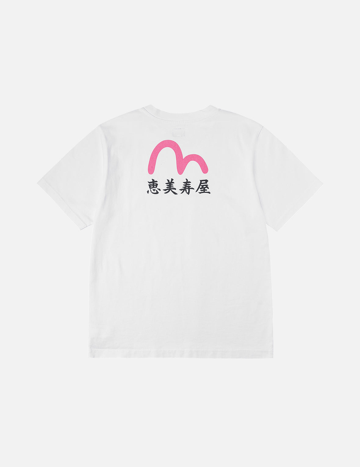 Seagull and "Ebisu" Print Relax Fit T-Shirt
