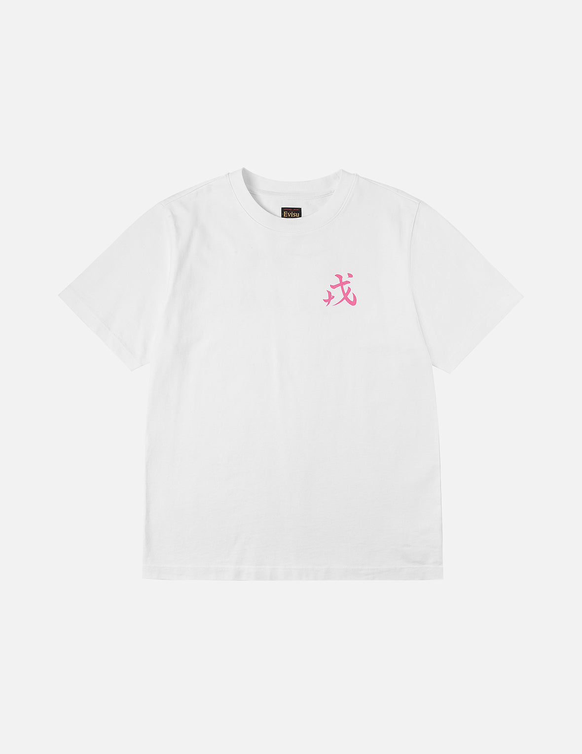 Seagull and "Ebisu" Print Relax Fit T-Shirt