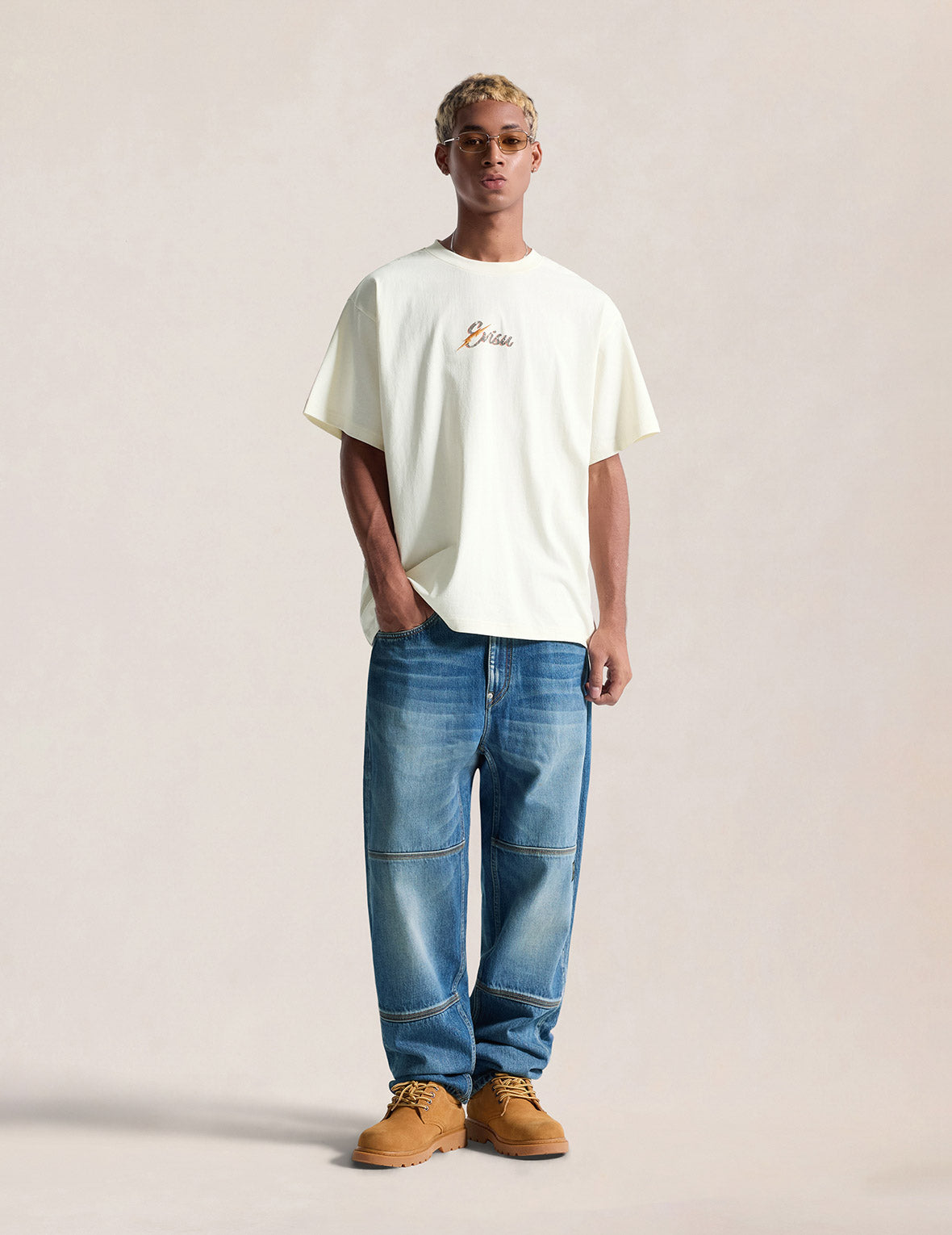 Flaming Daicock Print Regular Fit Jeans