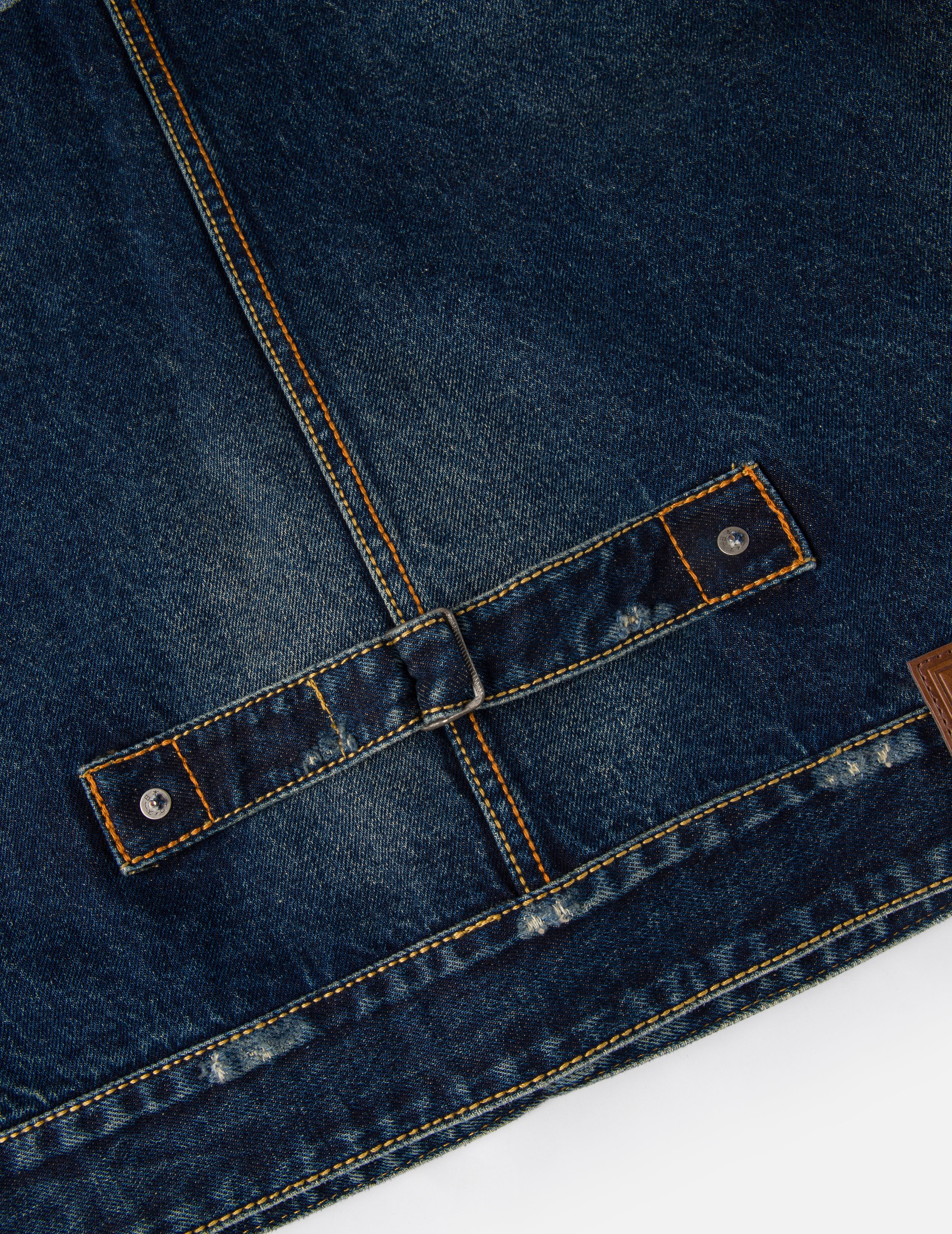 EVISU X GDC Washed Relax Fit Denim Jacket