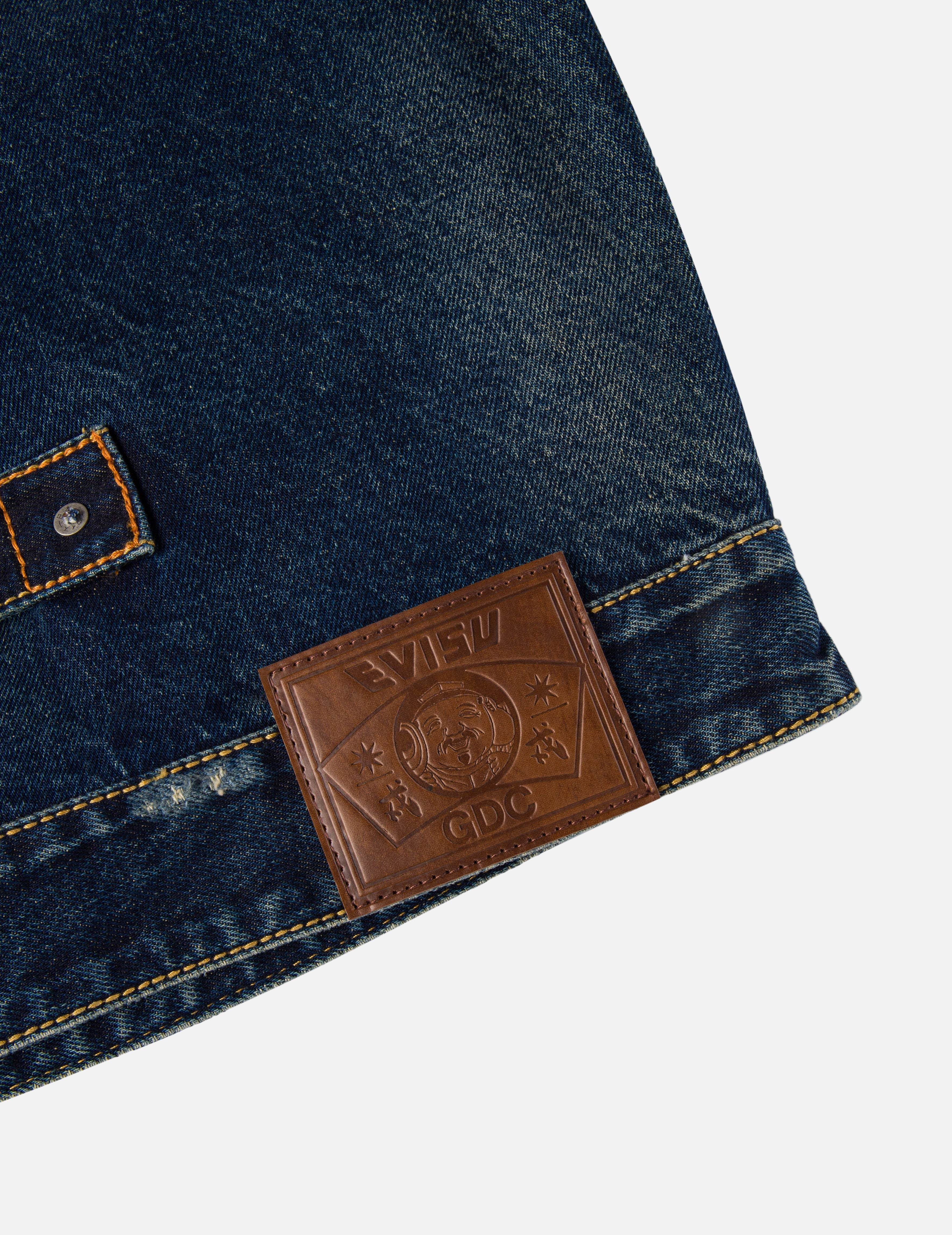 EVISU X GDC Washed Relax Fit Denim Jacket