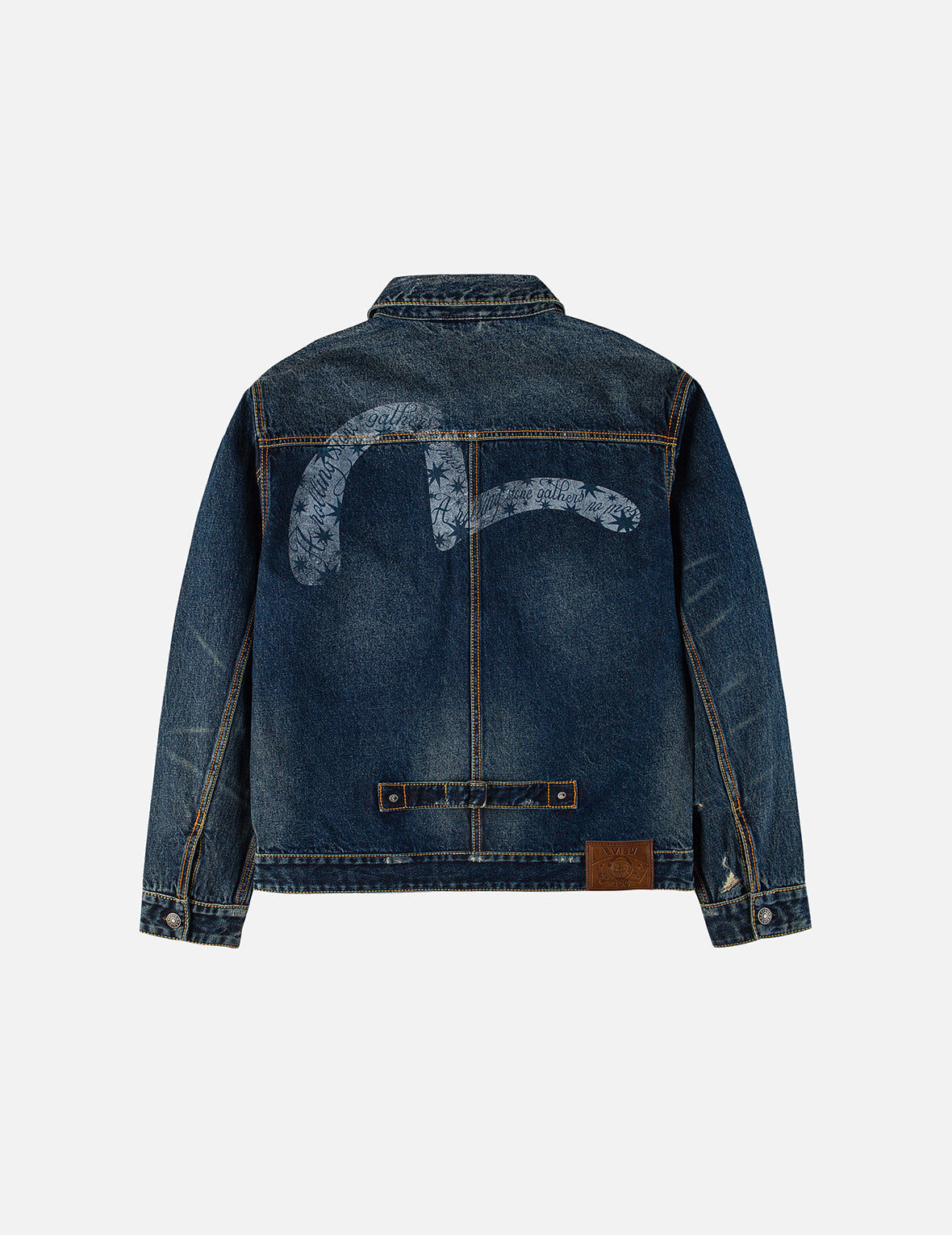 EVISU X GDC Washed Relax Fit Denim Jacket