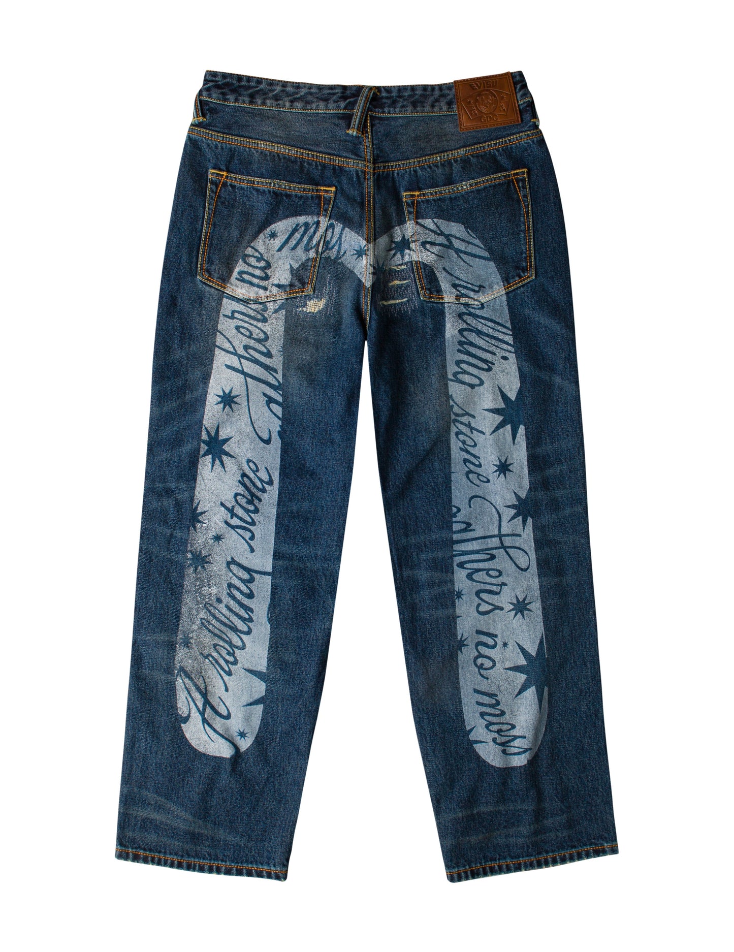 EVISU X GDC Daicock Print Relax Fit Jeans