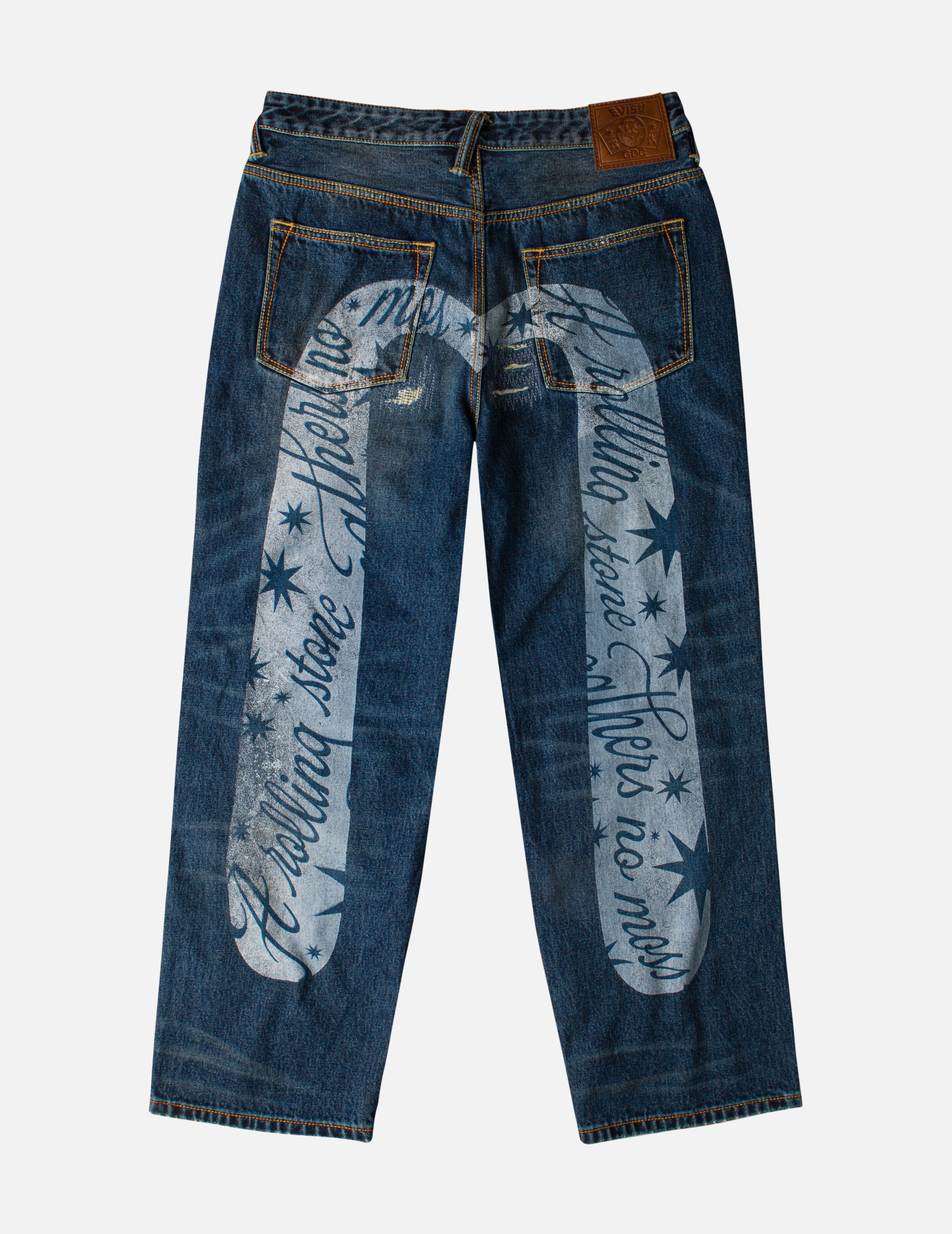 EVISU X GDC Daicock Print Relax Fit Jeans