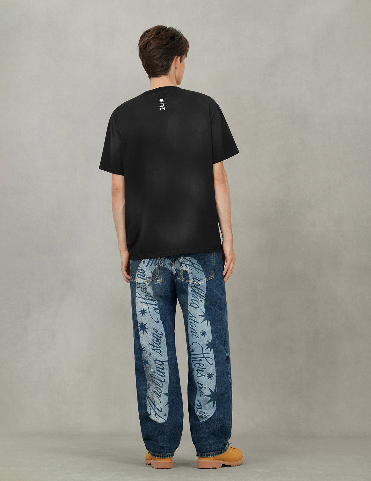 EVISU X GDC Dirty Wahsed Relax Fit T-shirt