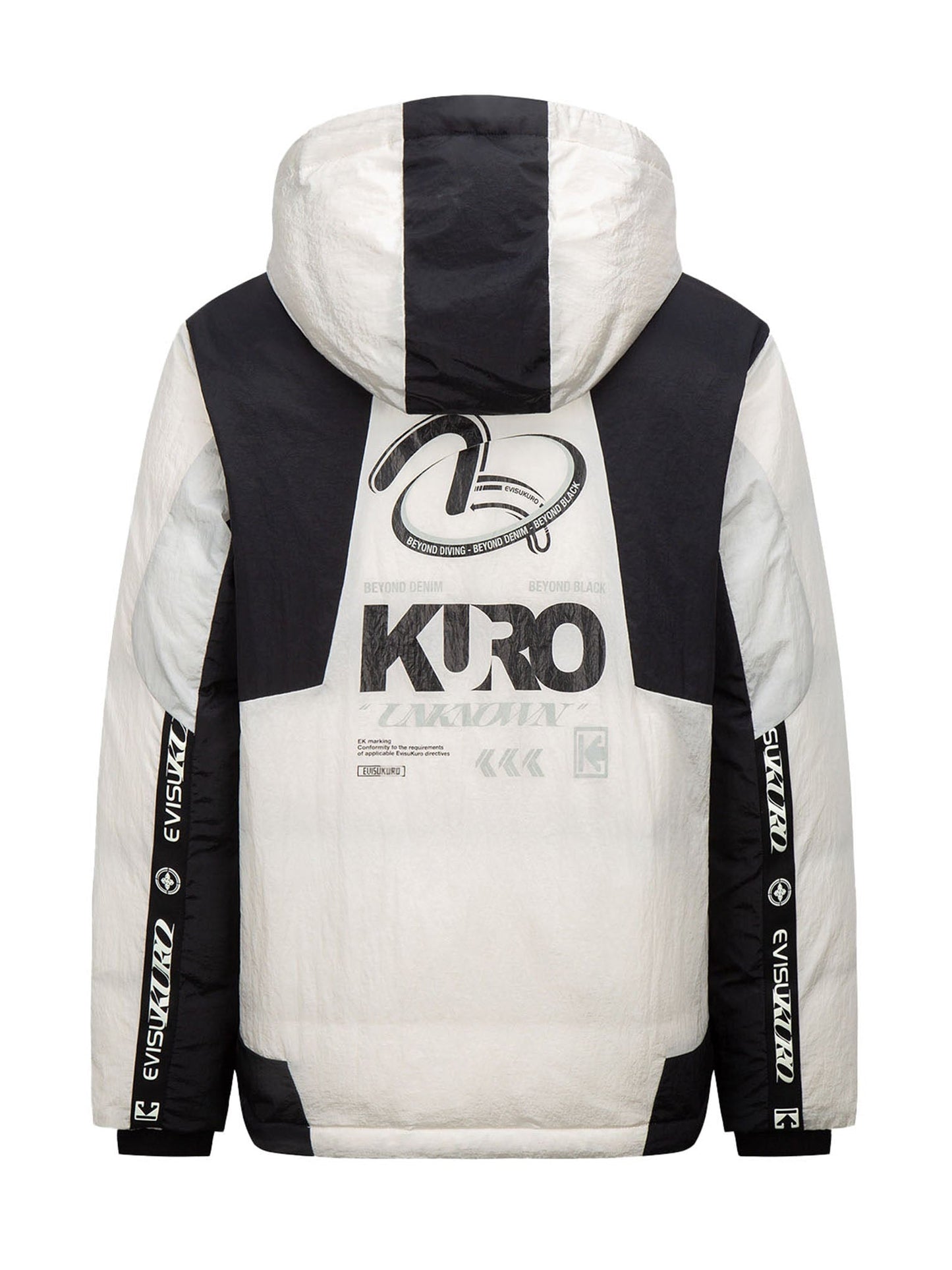 Glow In The Dark Tape Down Jacket