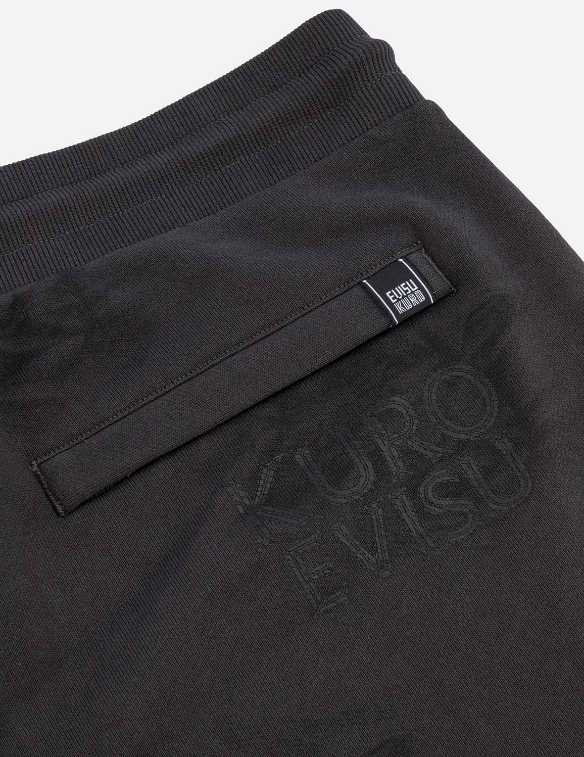 Allover Crinkle Logo Print Regular Fit Sweatpants