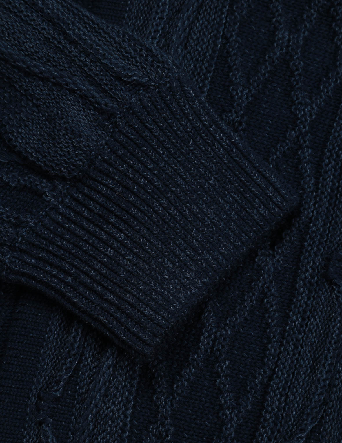 Logo Label Relax Fit Knit Sweater