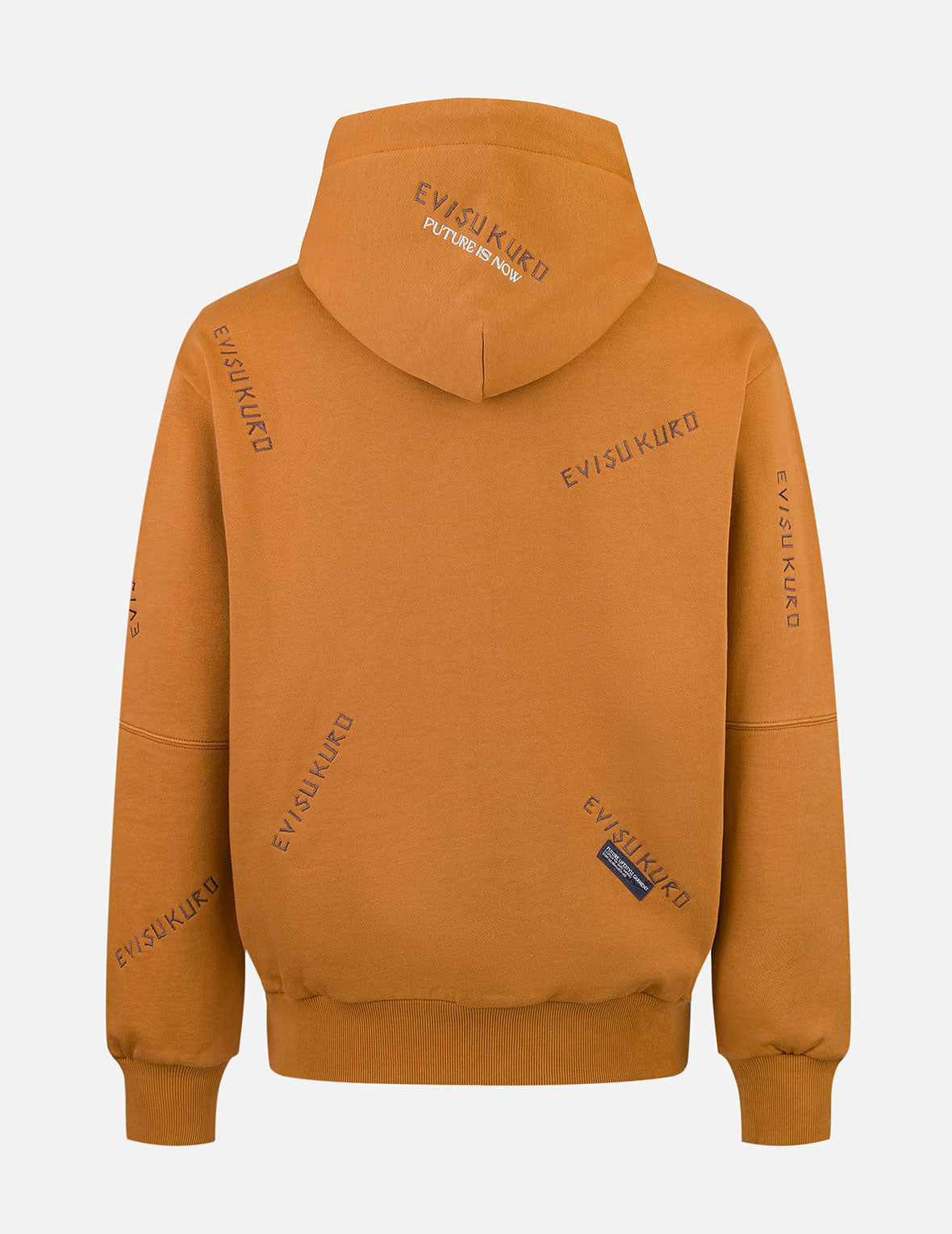 Allover Logo Embroidery Relax Fit Hoddie