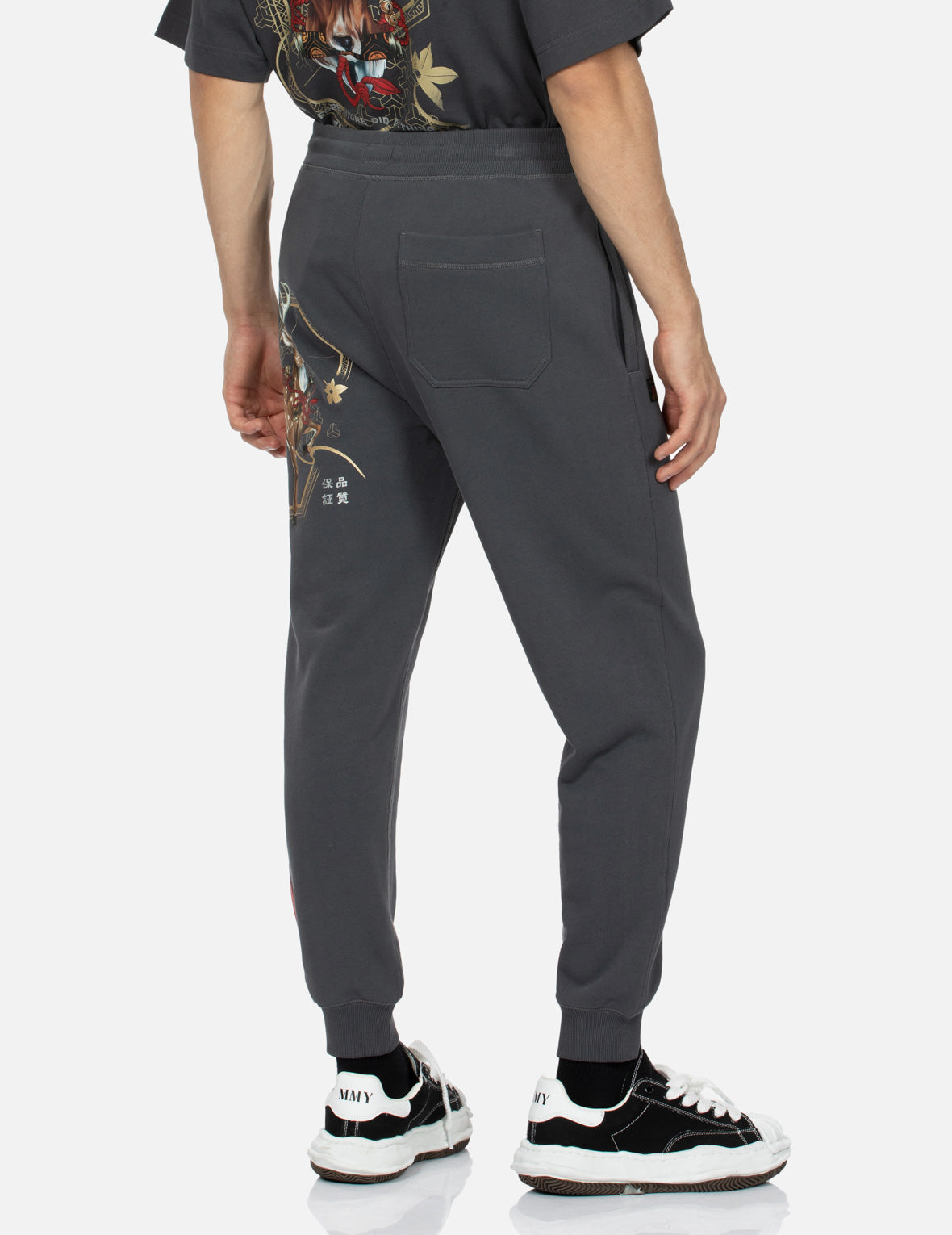 Divine Deer Print Regular fit Sweatpants