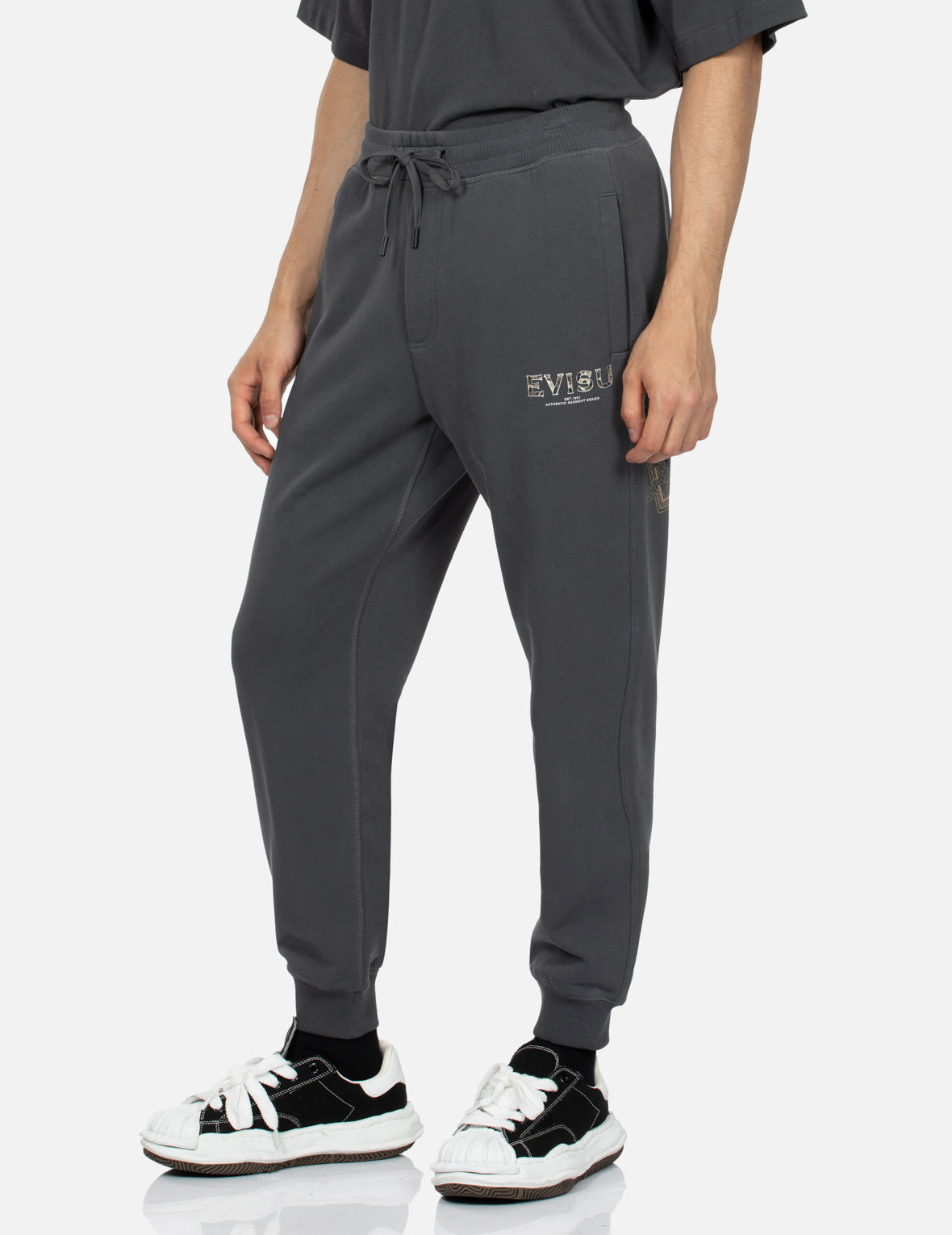 Divine Deer Print Regular fit Sweatpants