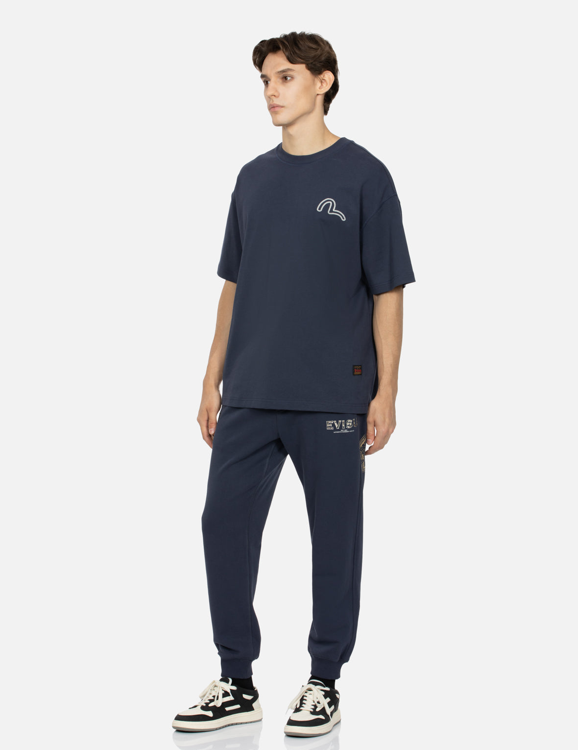 Divine Deer Print Regular fit Sweatpants