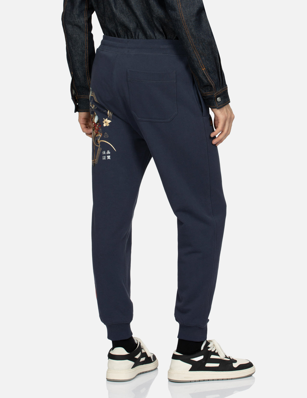 Divine Deer Print Regular fit Sweatpants