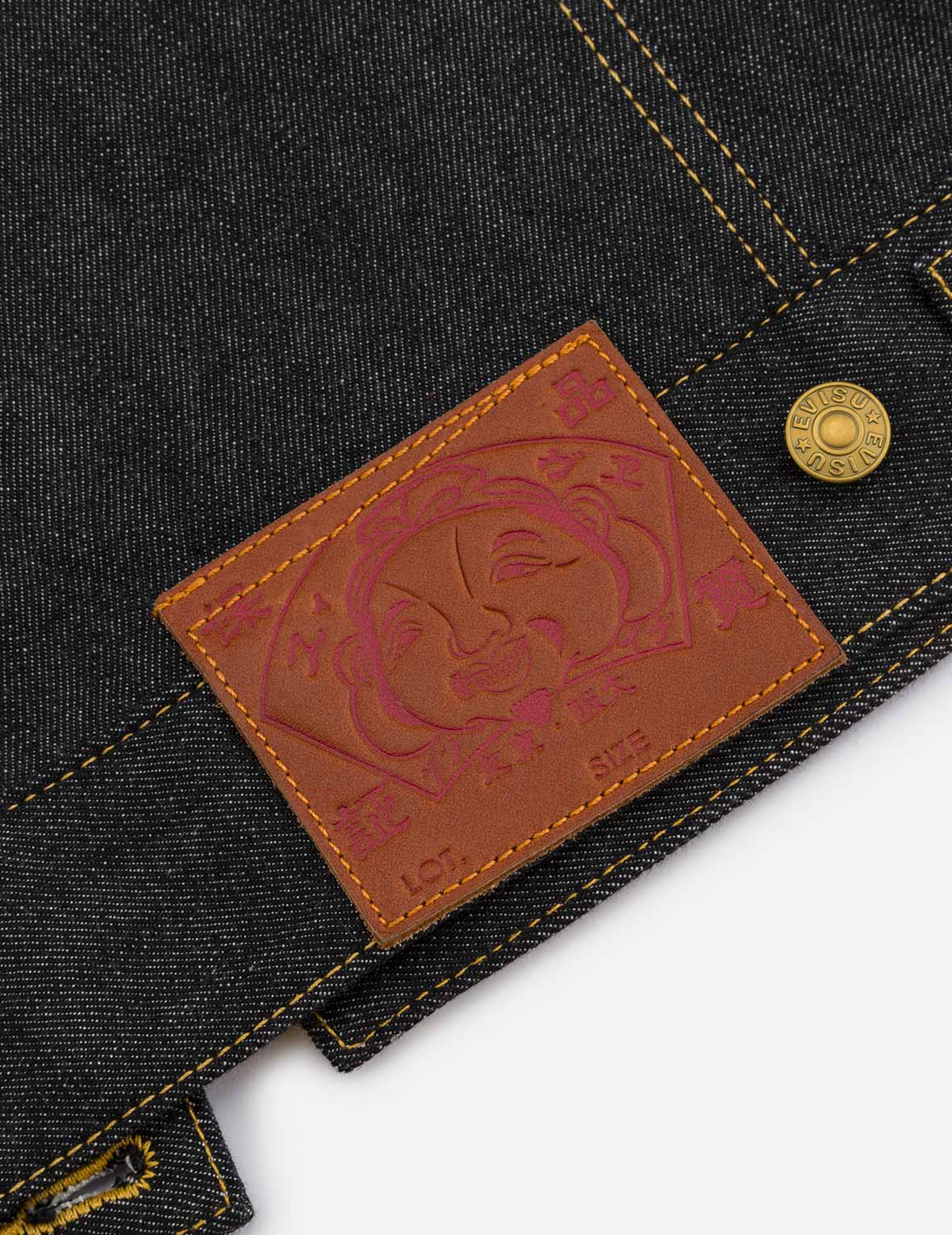 Brocade Daicock Appliqué
Regular Fit Denim Jacket