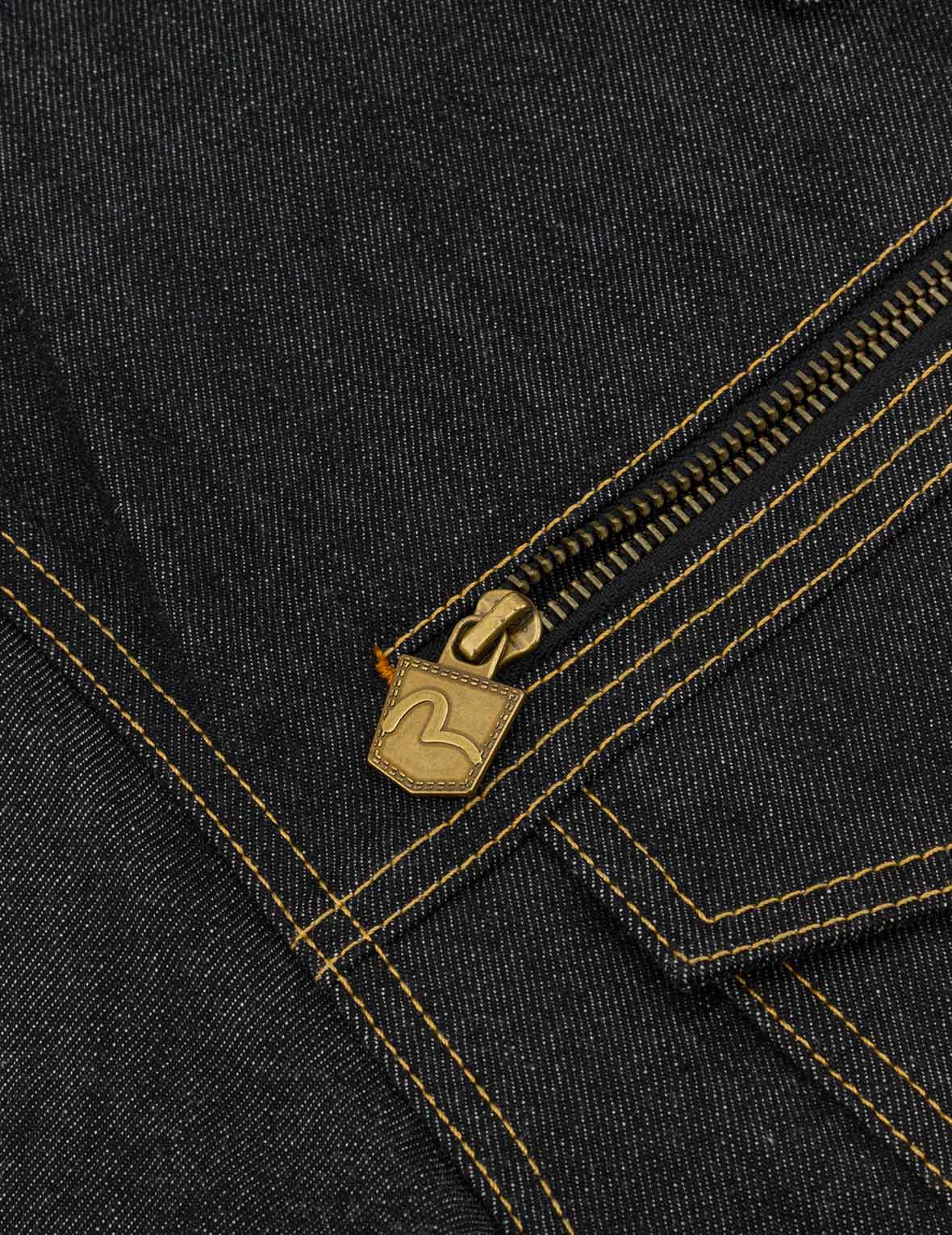 Brocade Daicock Appliqué
Regular Fit Denim Jacket