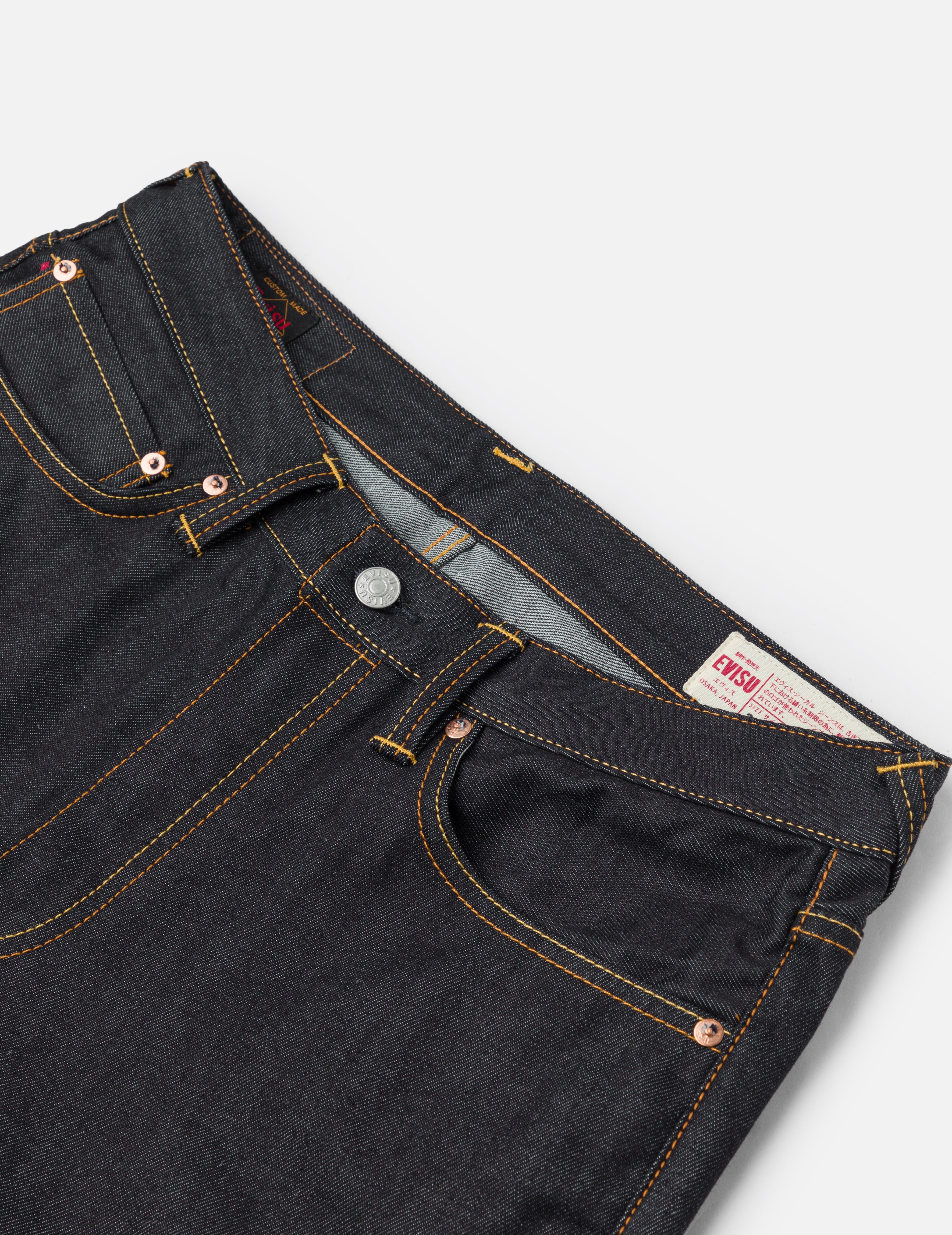 Multi-Pocket Seagull Regular Fit Jeans