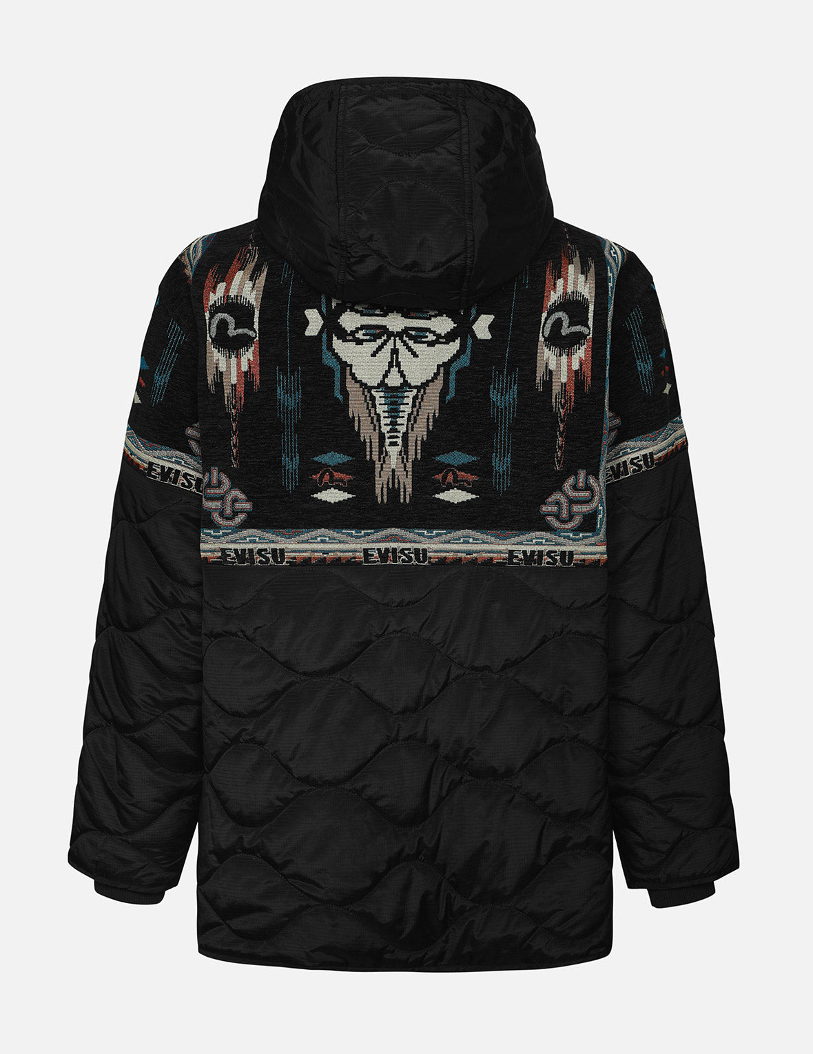 Chimayo Tapestry Jacquard Relax Fit Quilted Jacket
