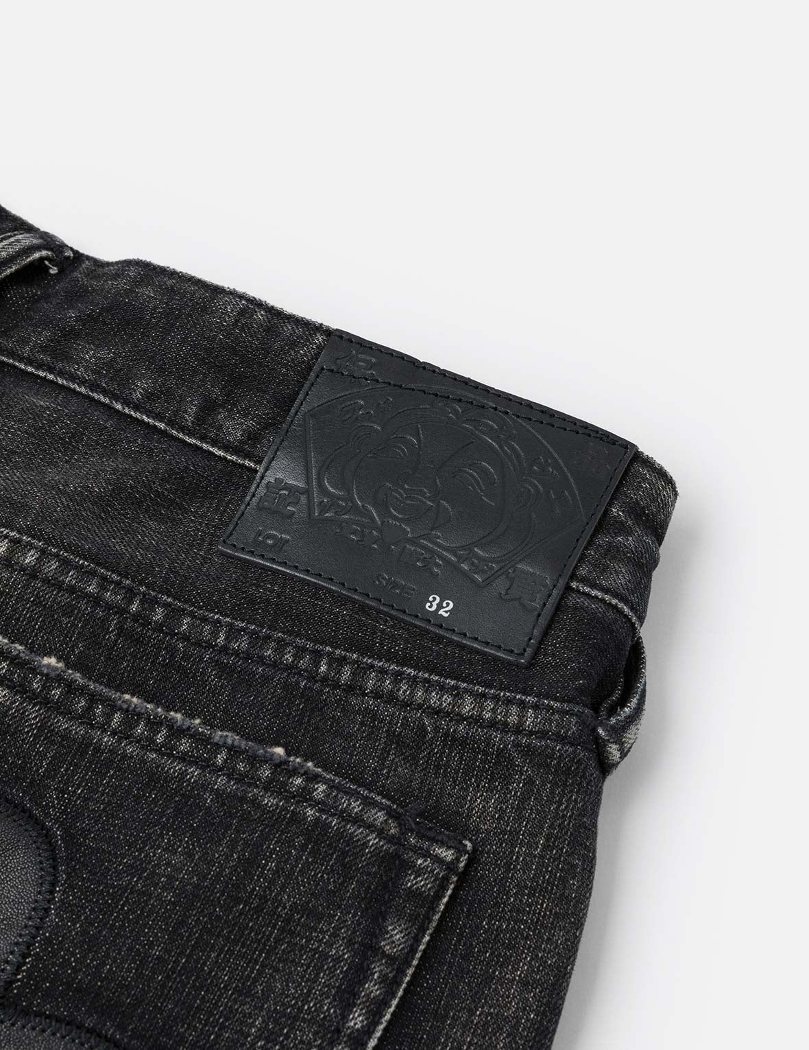 7-Pocket Design Washed Vintage Relax Fit Jeans #2030