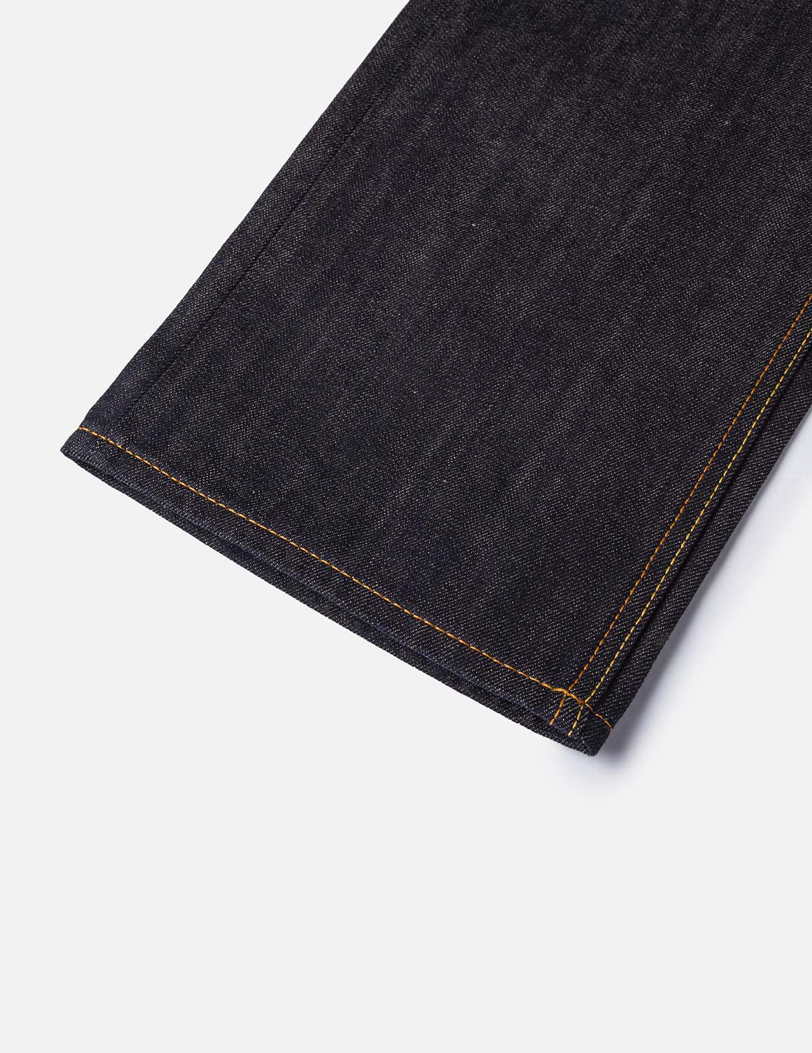 Brocade Inserted Daicock with Logo Embroidery Regular Fit Jeans #2000