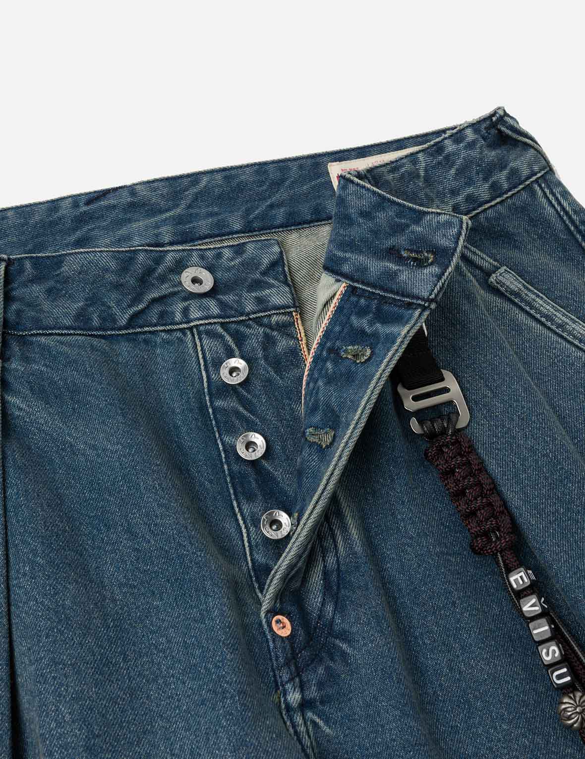 Shshiko Seagull Balloon Fit Cargo Jeans