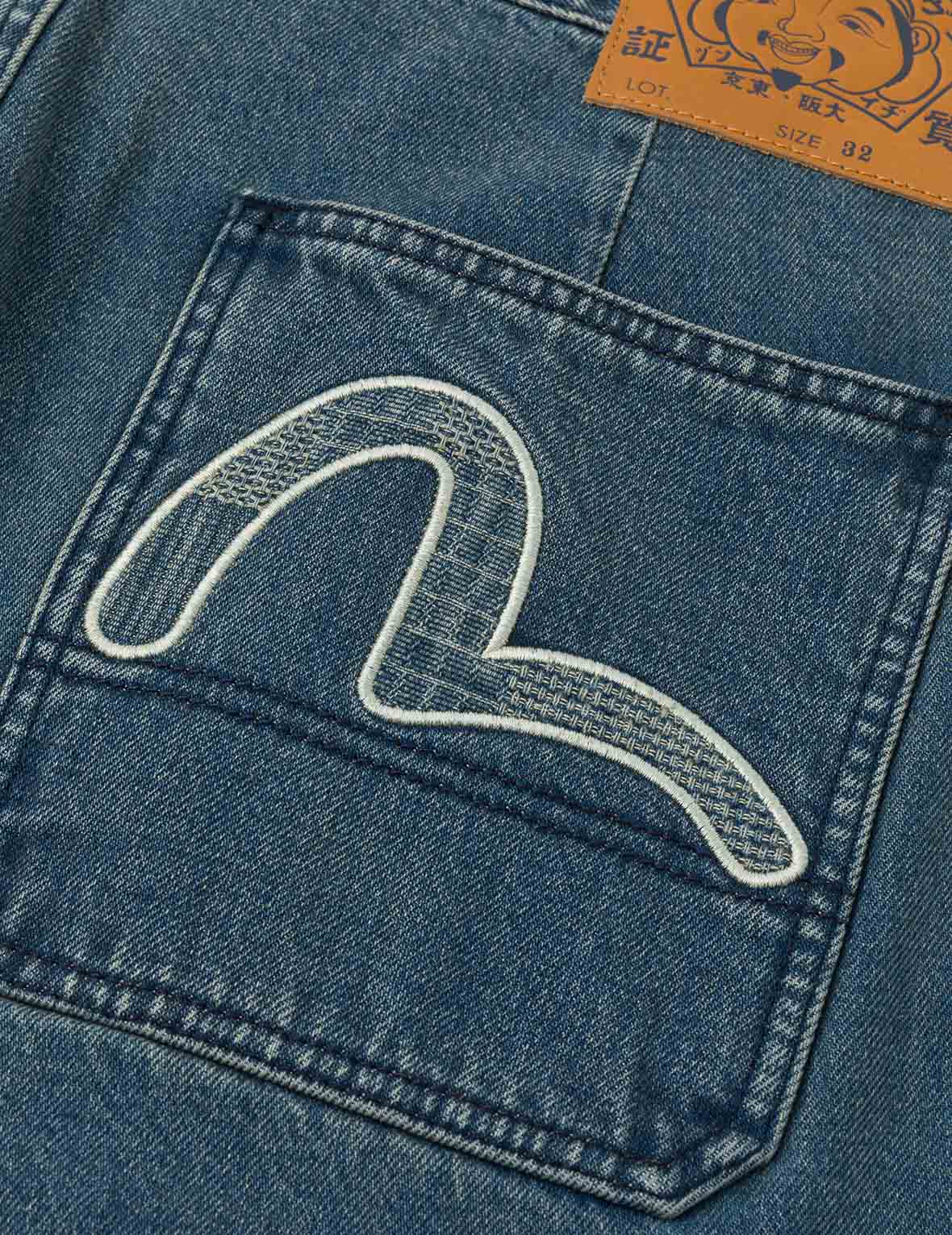 Shshiko Seagull Balloon Fit Cargo Jeans