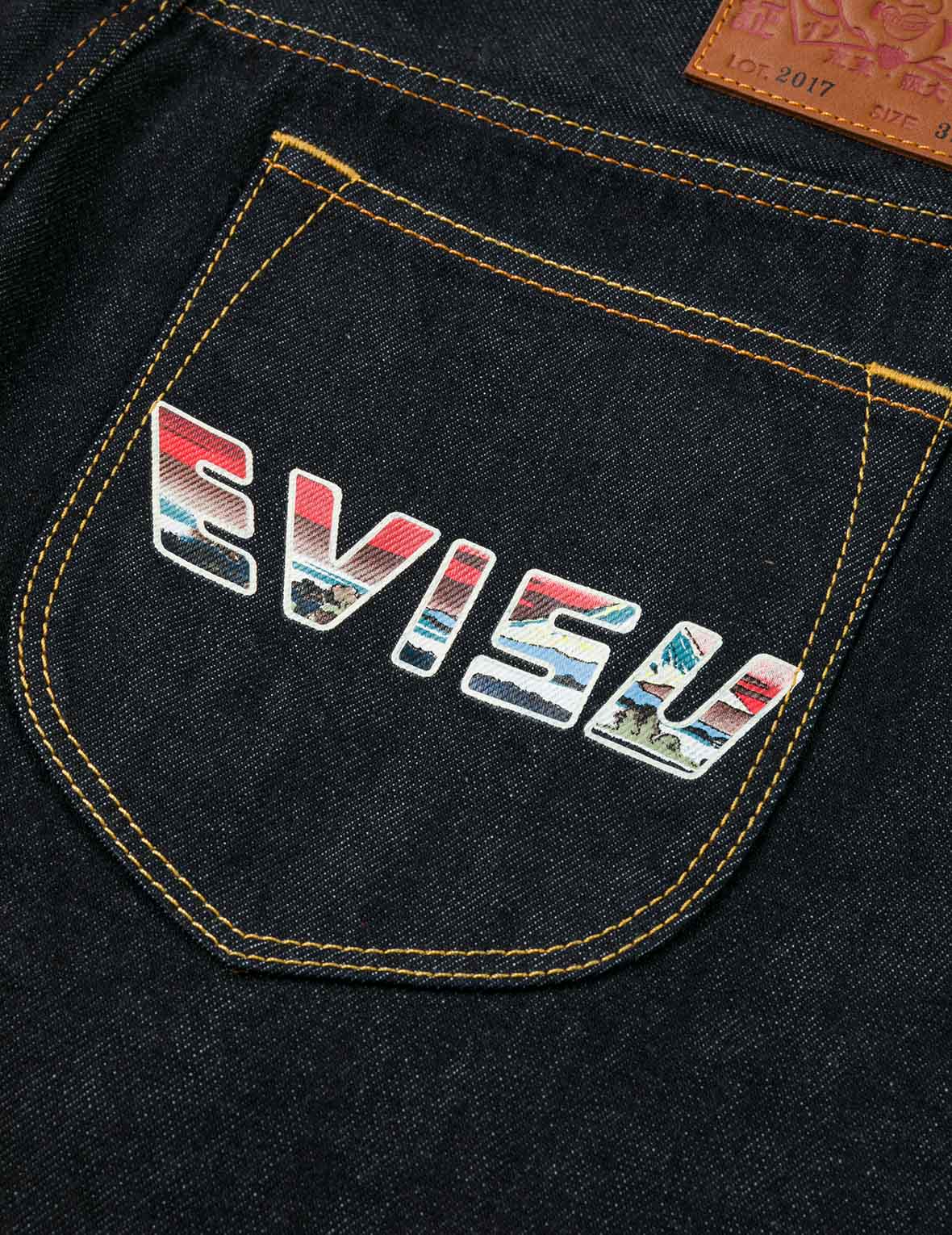 Godhead Lion Dance and Logo Print Taper Fit Jeans #2017