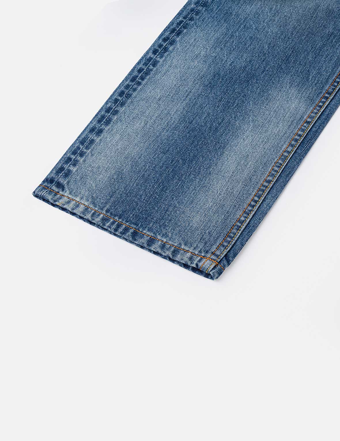 Yellow Daicock Print Regular Fit Jeans #2020