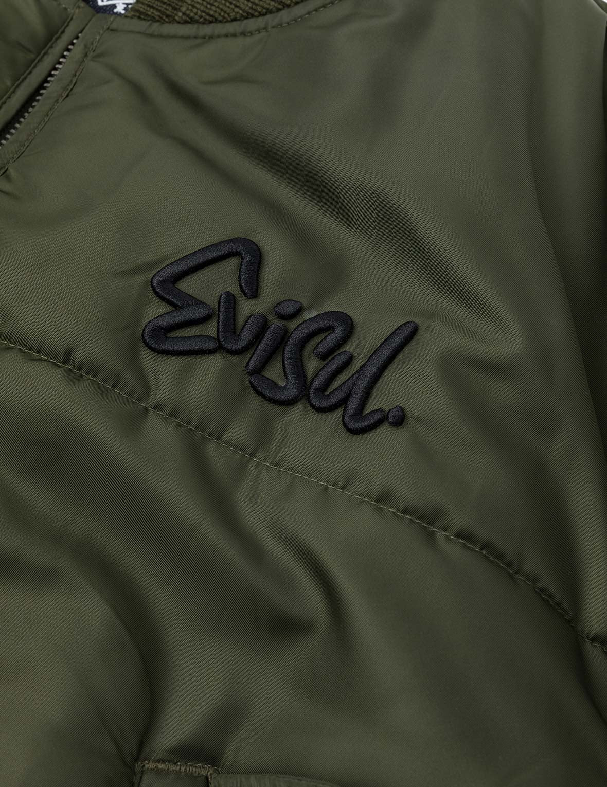 Logo Embroidery Fashion Fit Bomber Jacket