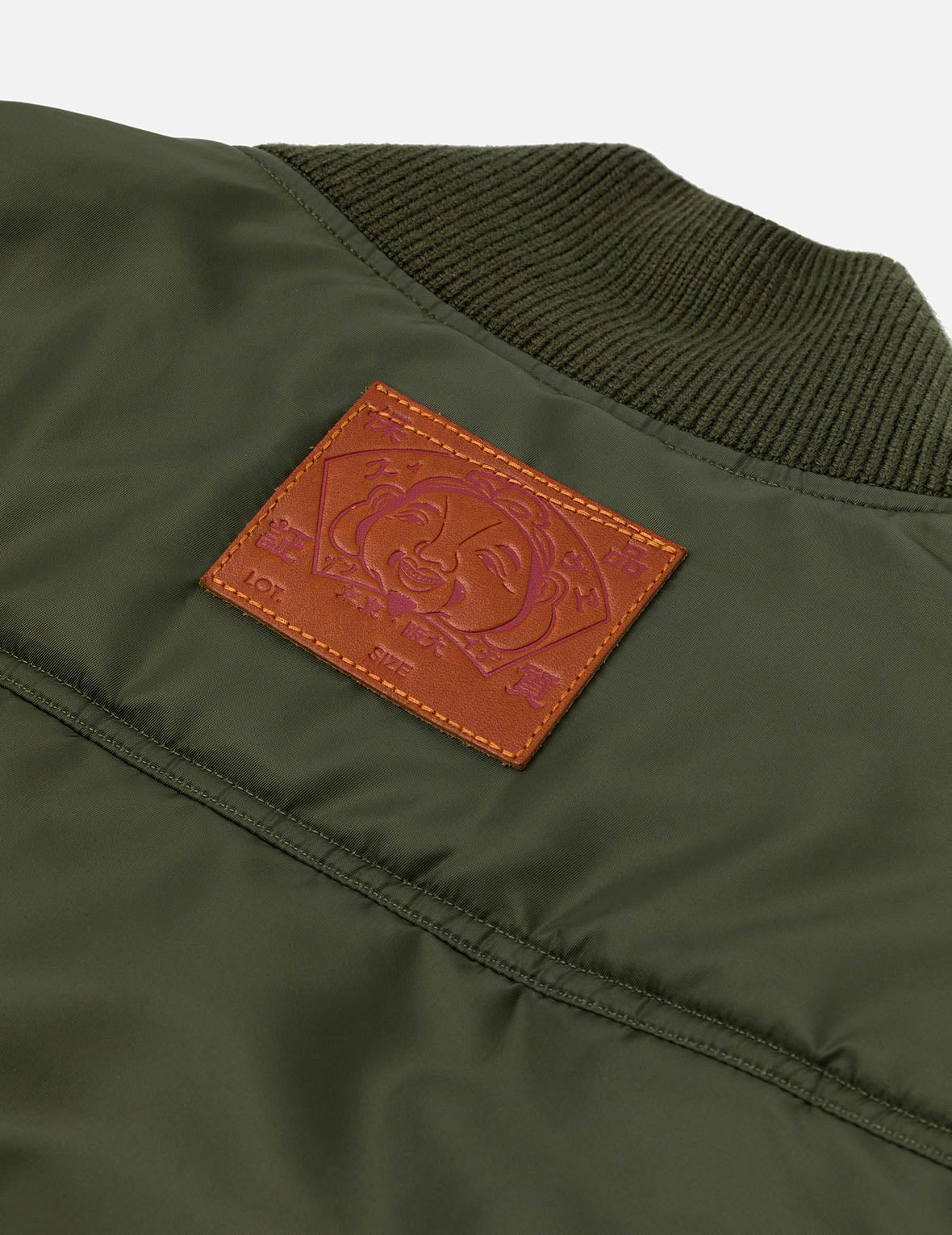 Logo Embroidery Fashion Fit Bomber Jacket