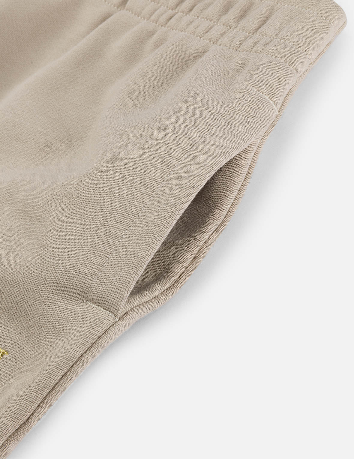 Seagull Brocade Appliqué Gold Thread Logo Regular Fit Sweatpants