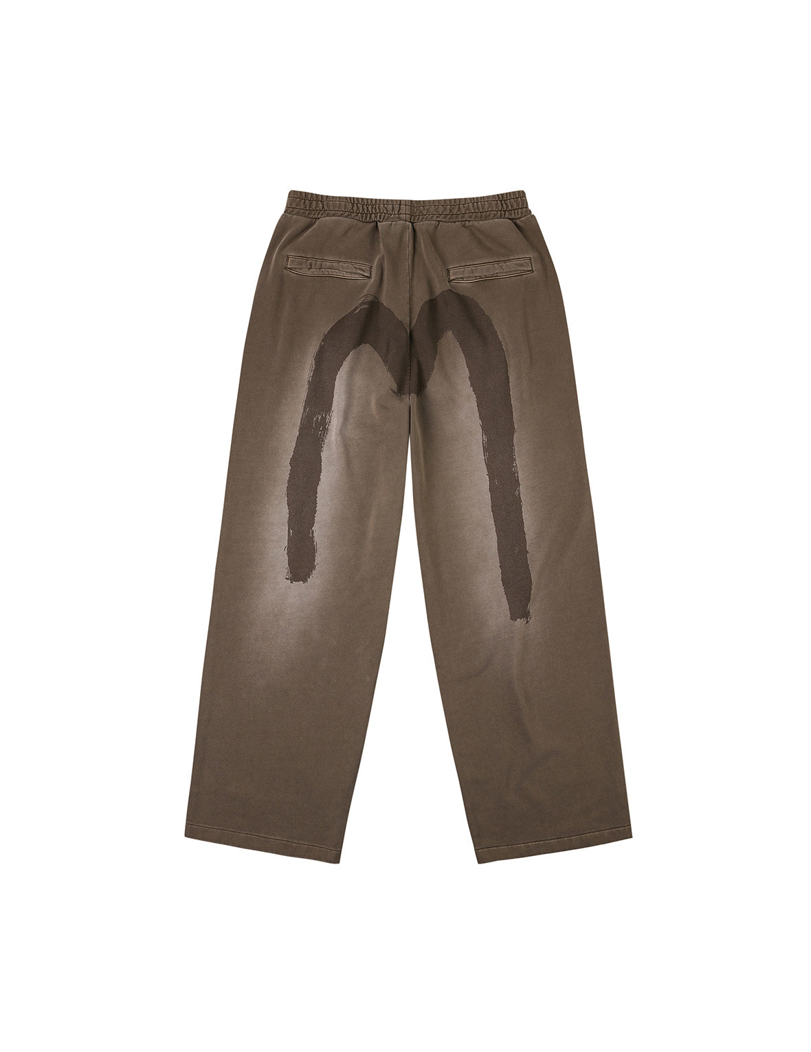 Washed Daicock Print Fashion Fit Sweatpants