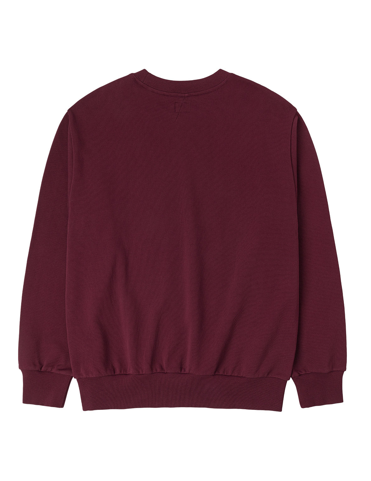 Graffiti Seagull Print and Sashiko Relax Fit Sweatshirt