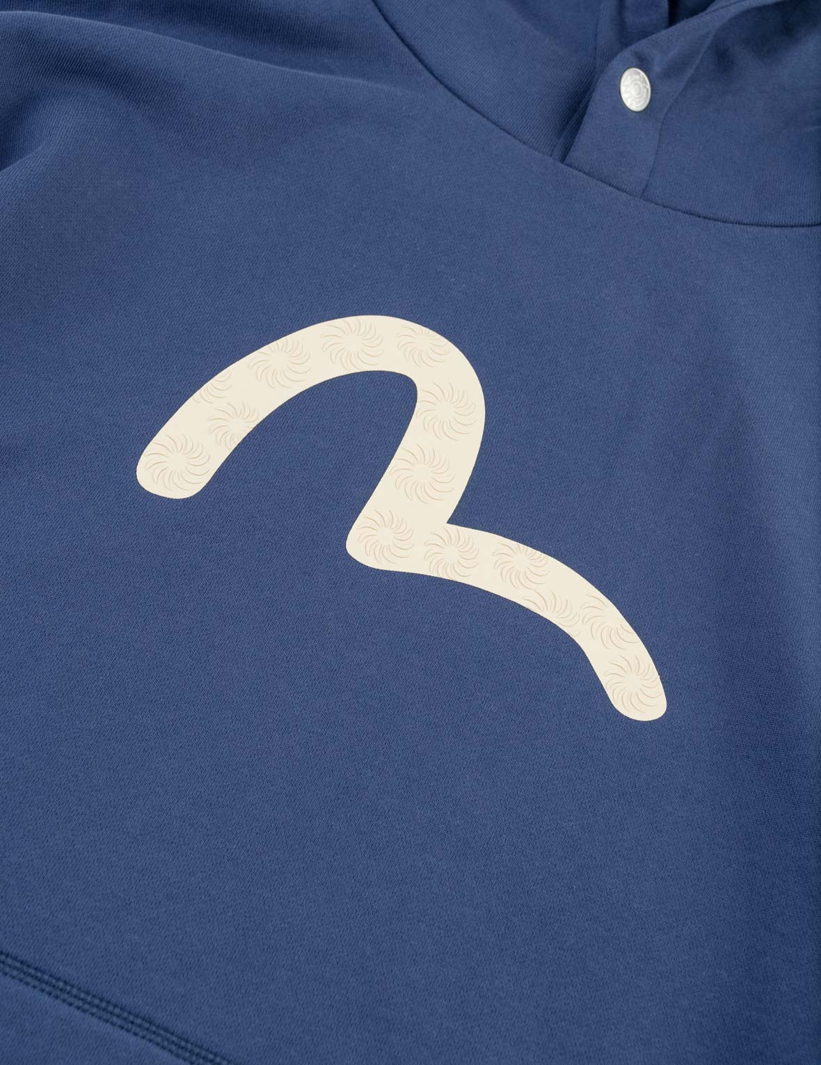 Seagull Print Relax Fit Hoodie