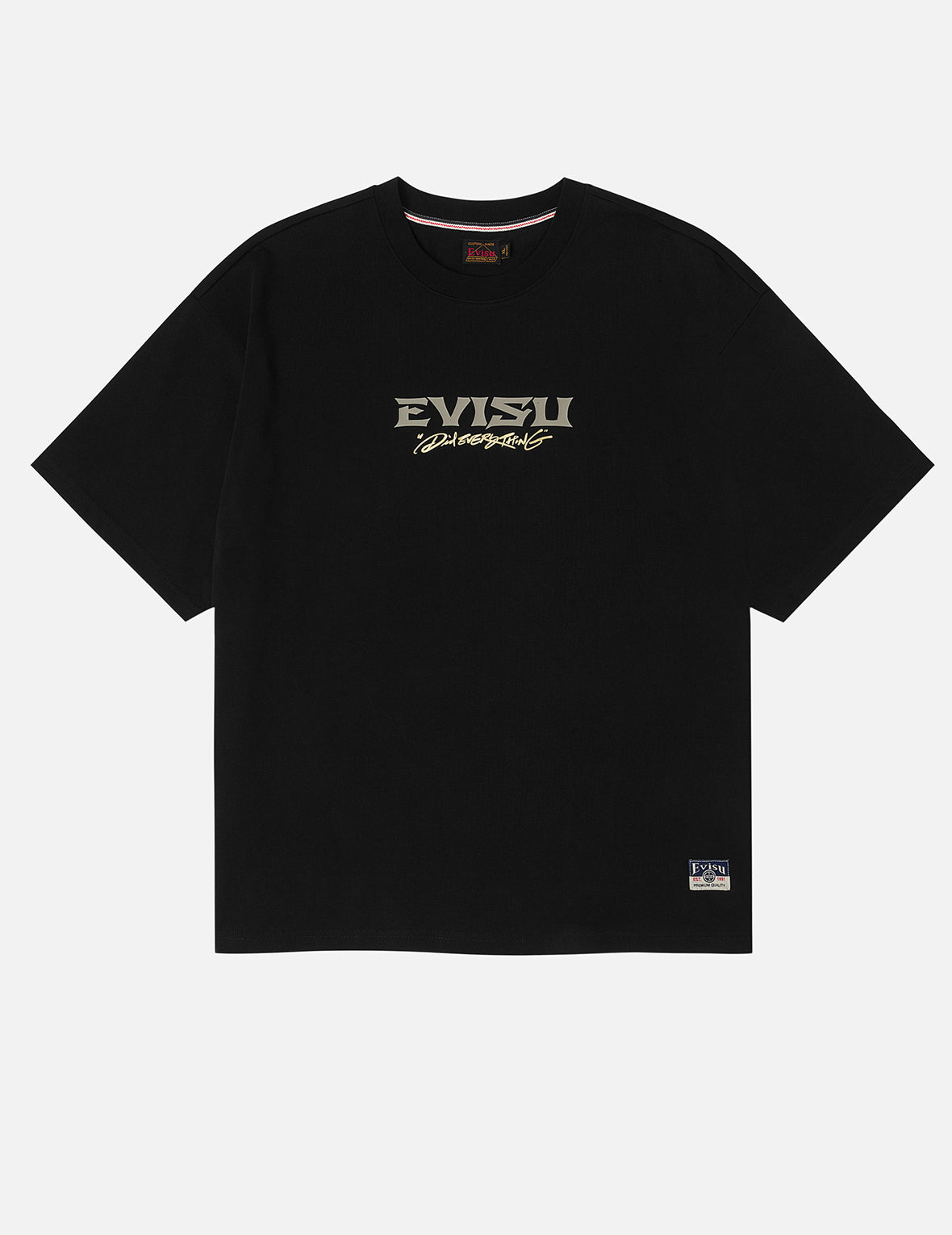 Crane and Logo Print Loose Fit T-shirt