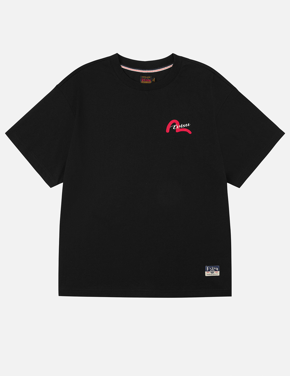 Henohenomohe Godhead Embroidery Relax Fit T-Shirt