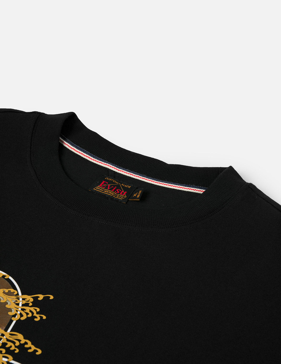 Seagull and Wave Print Relax Fit T-Shirt