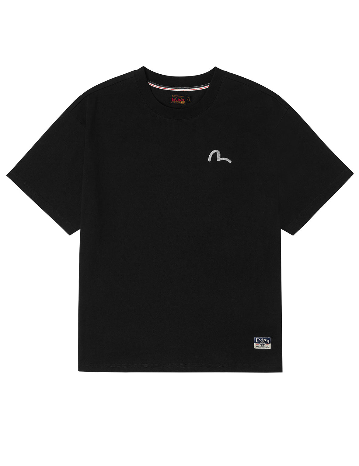 Embroidery Seagull Relax Fit T-Shirt