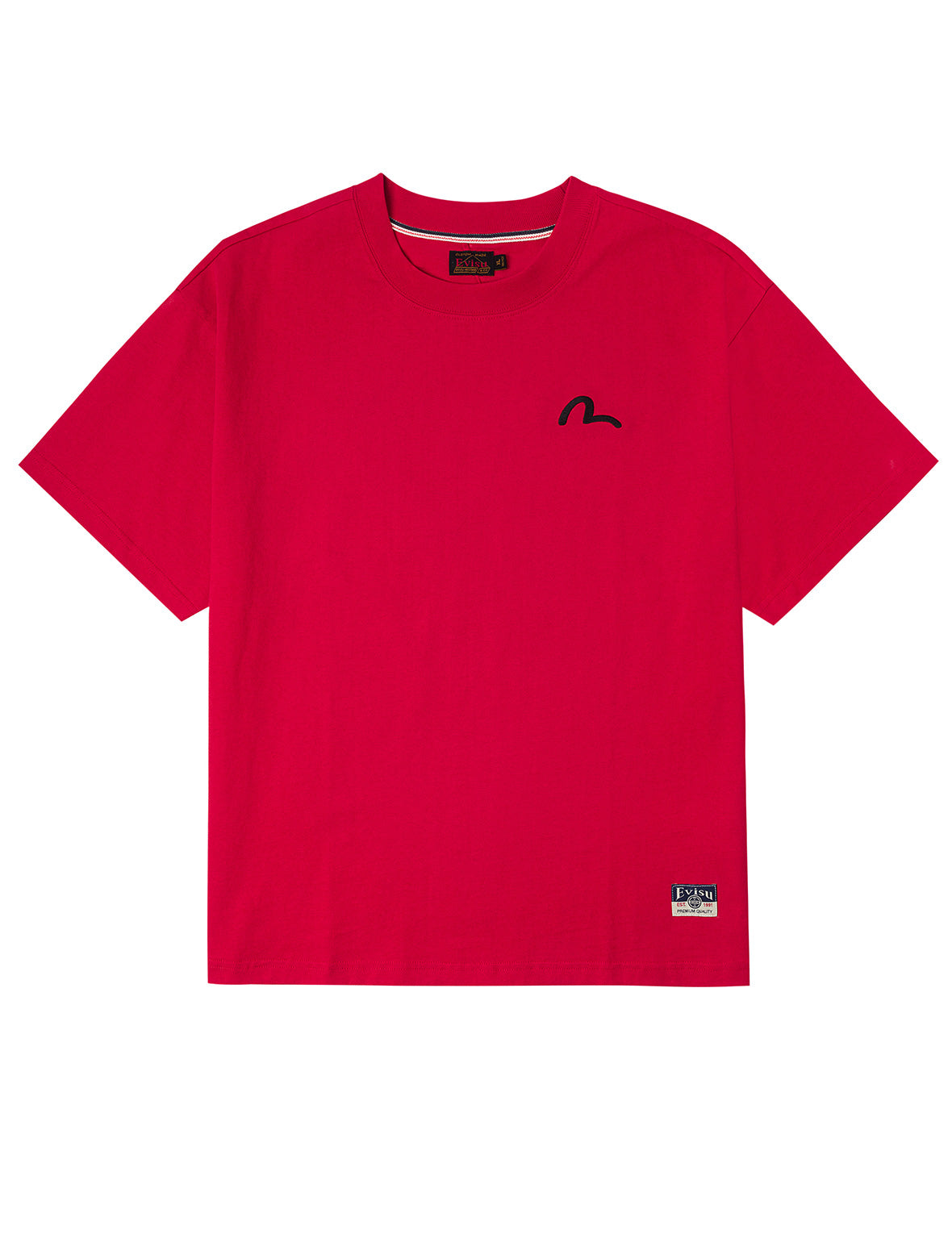 Embroidery Seagull Relax Fit T-Shirt