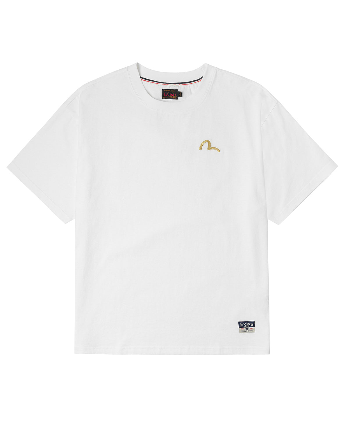 Embroidery Seagull Relax Fit T-Shirt