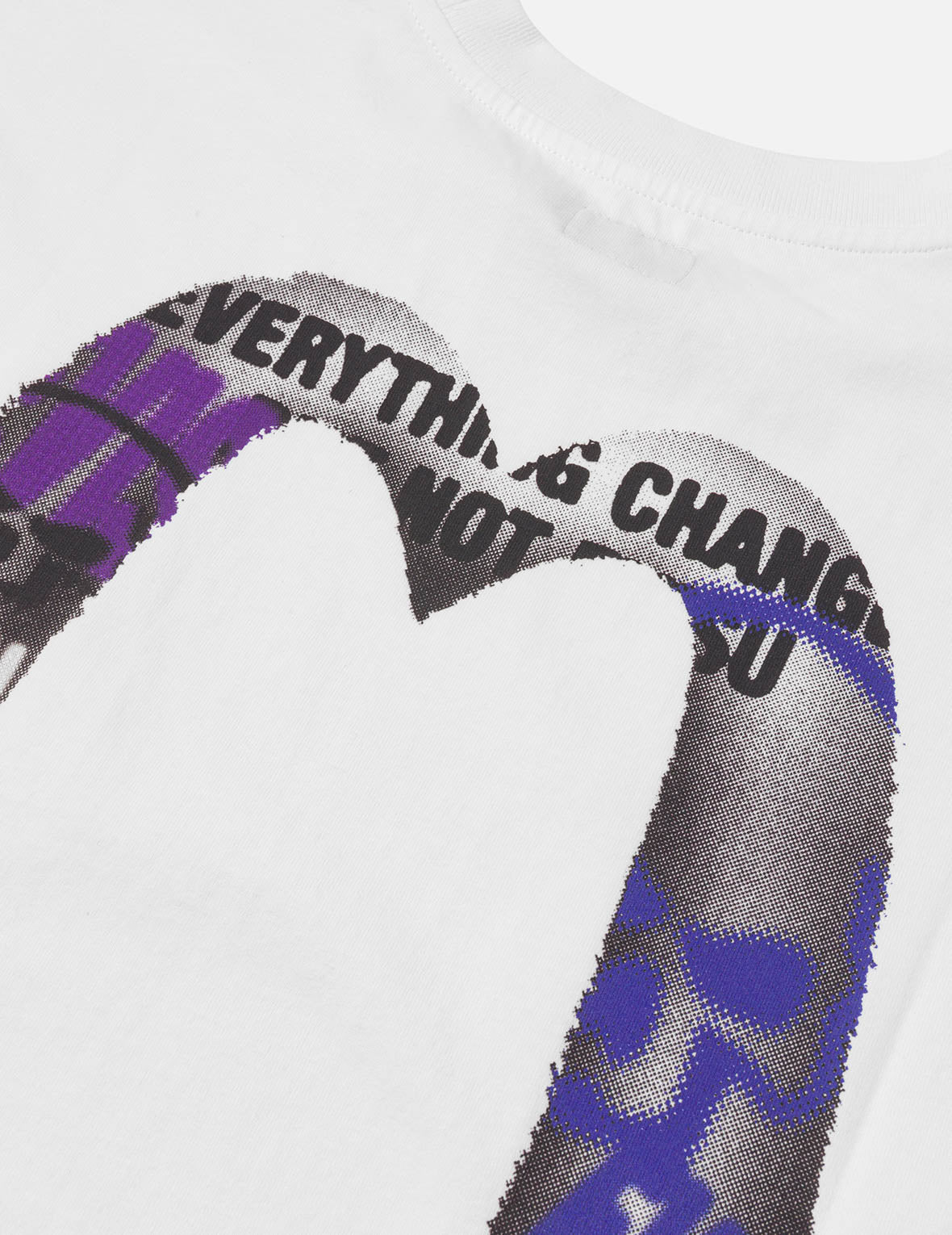 Graffiti-style Daicock Print Relax Fit T-shirt