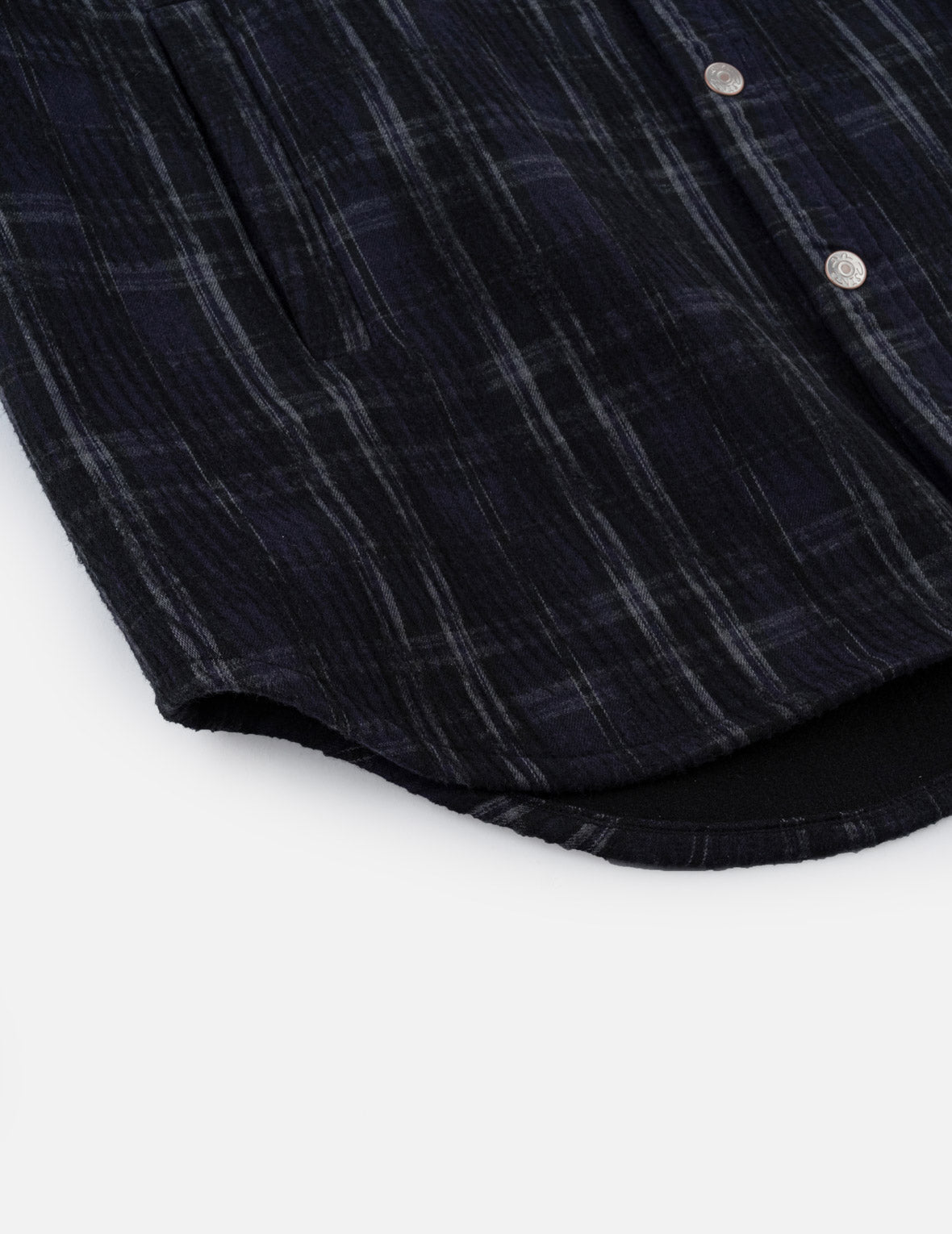 Needle Punch Checked Utility Parka
