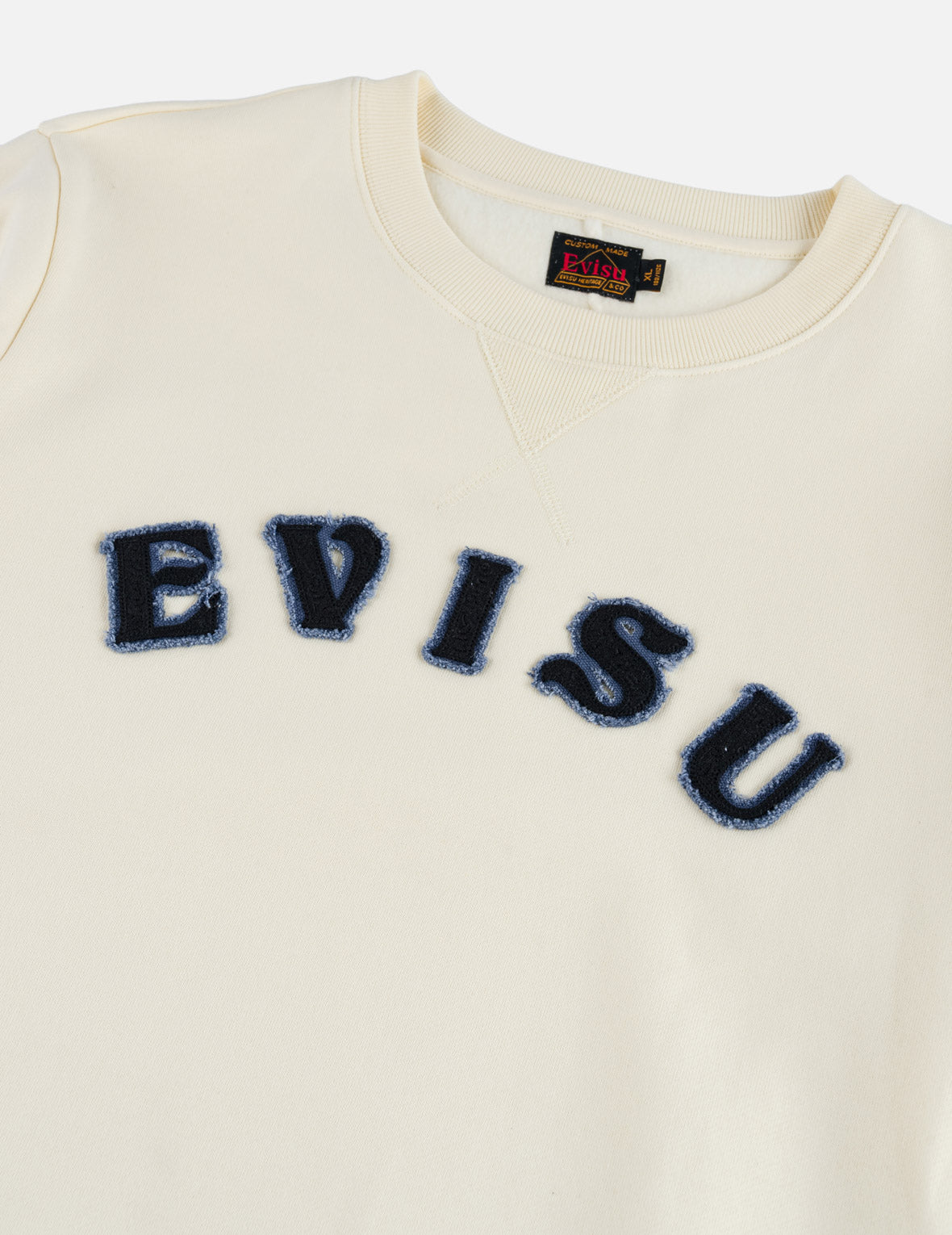 Evisu Embroidery Badge Fleece Sweatshirt