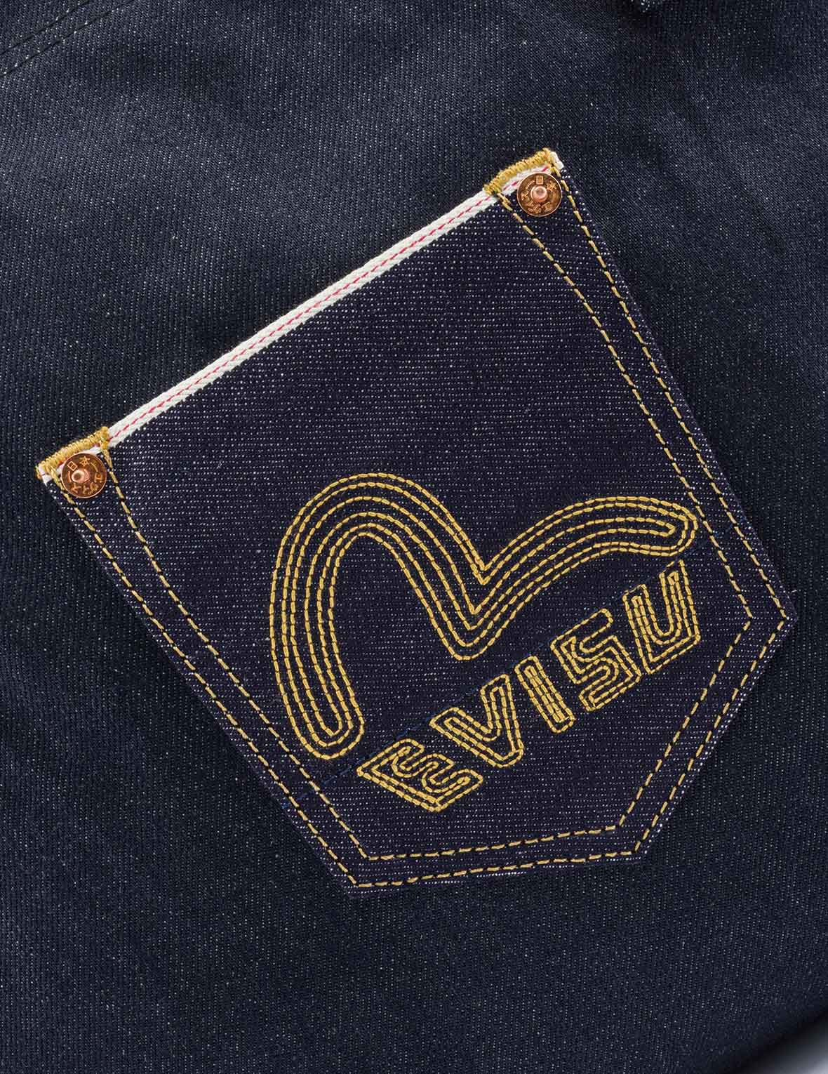 Seagull Embroidery Denim Tote Bag