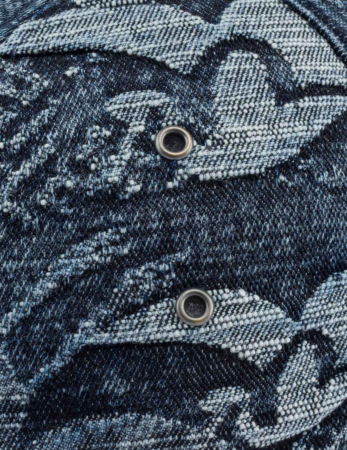 Allover Seagull Crane Jacquard Bucket Hat