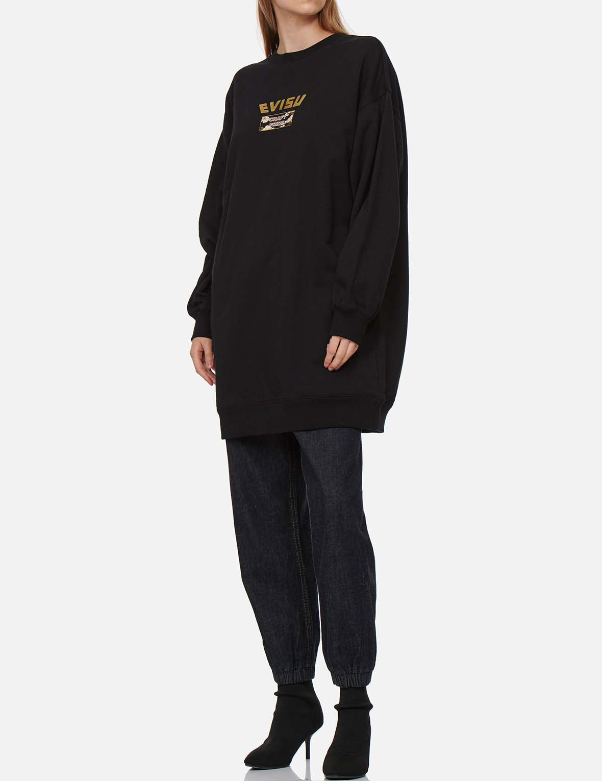 Brocade and Floral-pattern Daicock Tunic
